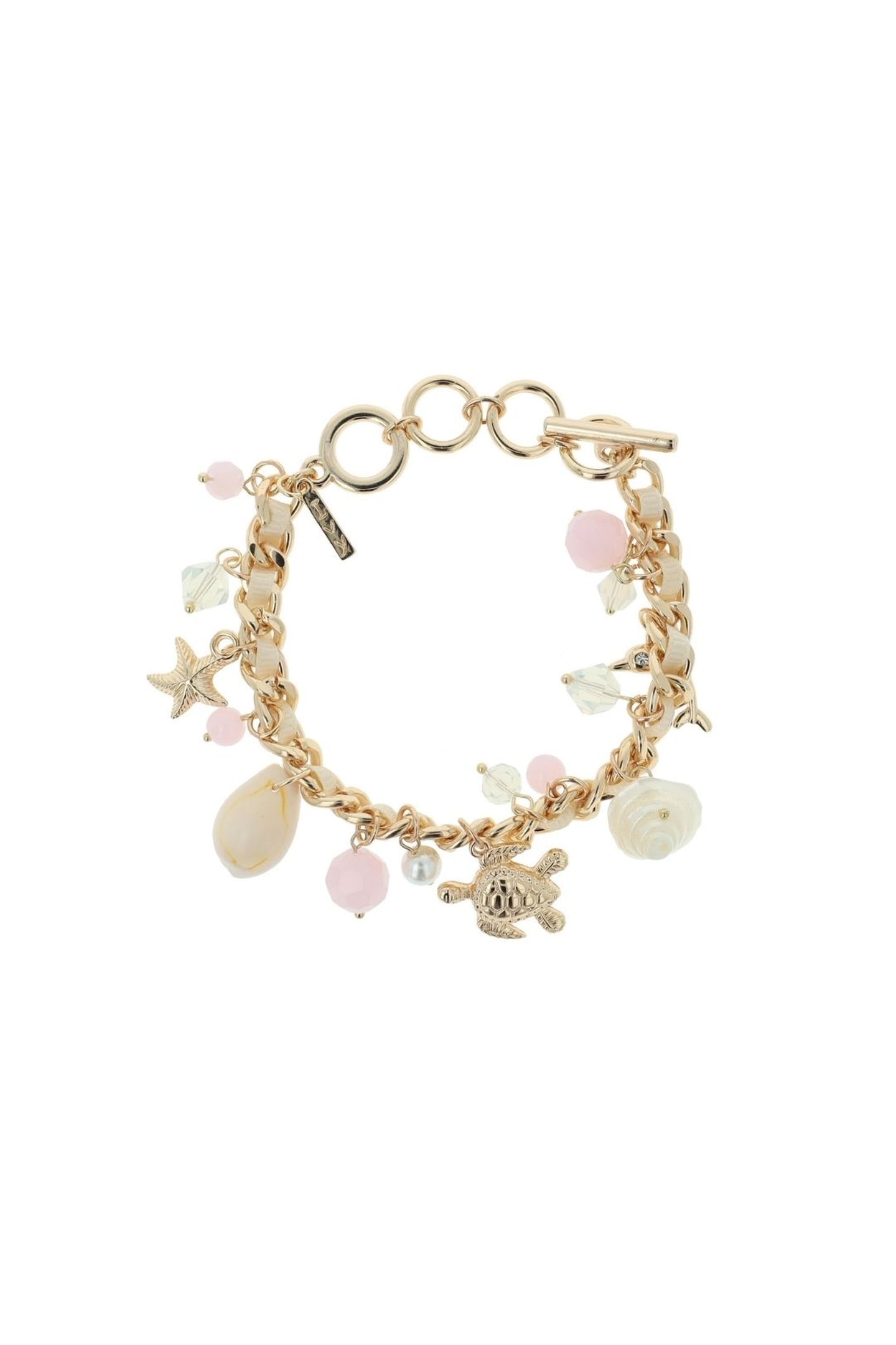 SEA LIFE BRACELET WHITE, PINK 2