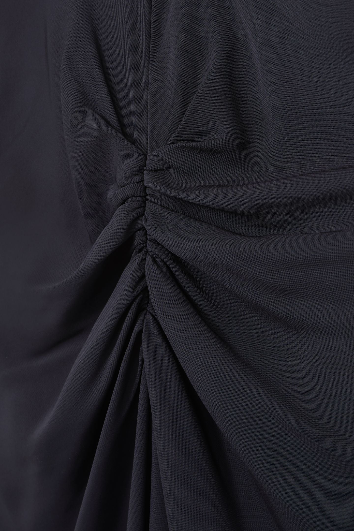 RUCHED FRONT WORKWEAR DRESS NAVY 4
