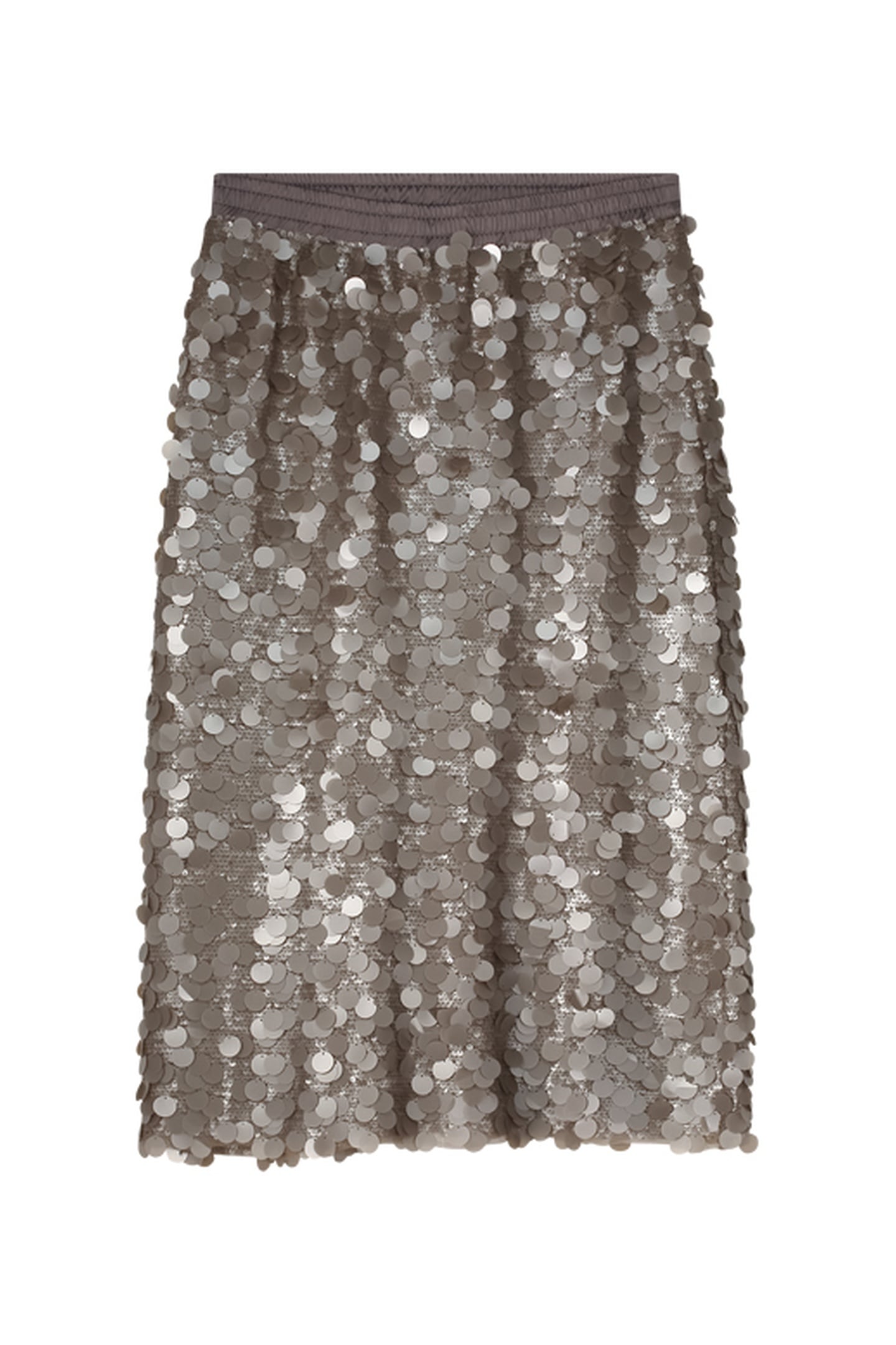SKIRT DULL BIG SEQUINS CASHMERE 3