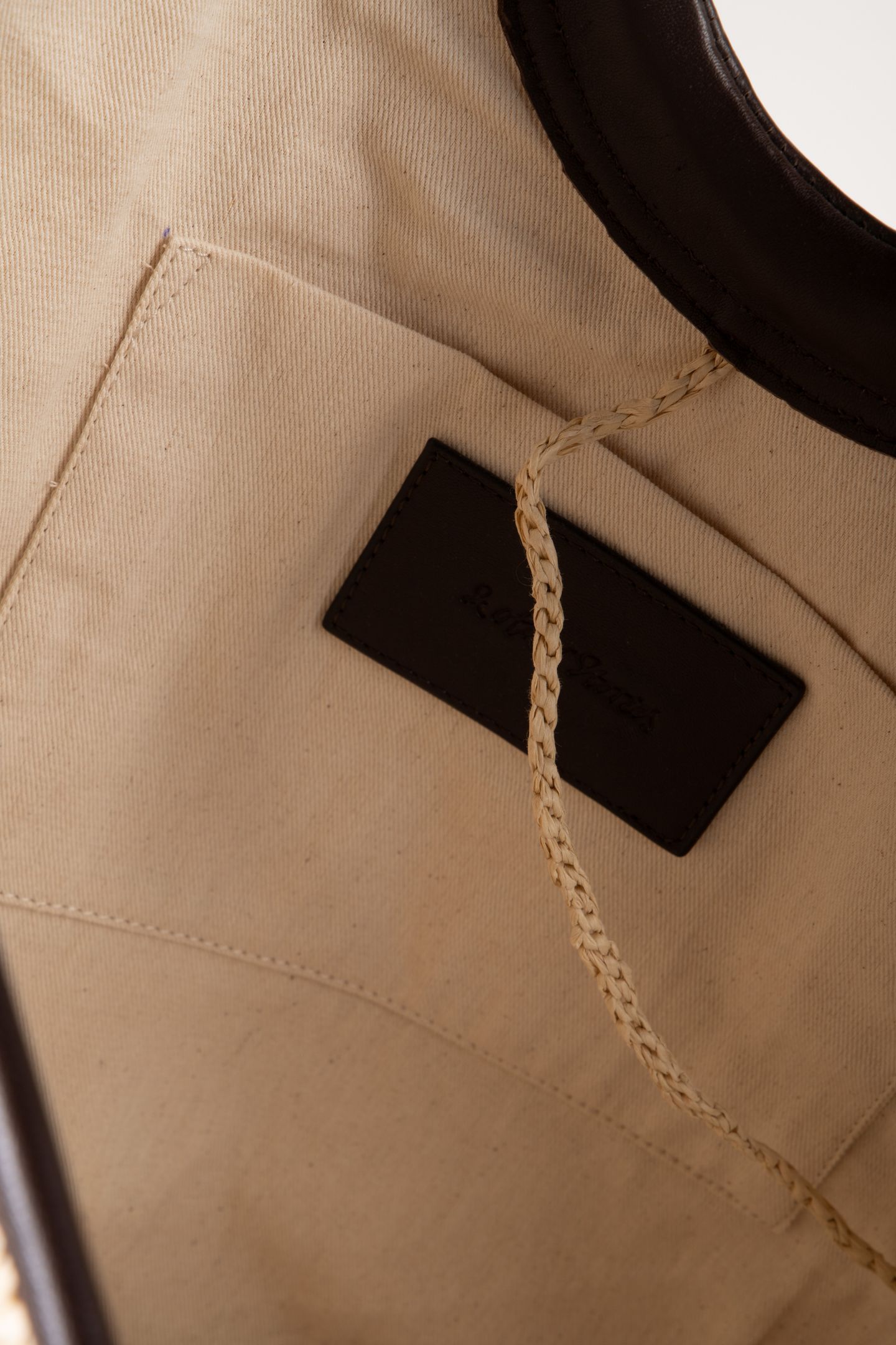 ROSETTA TOTE STRAW BEIGE 5