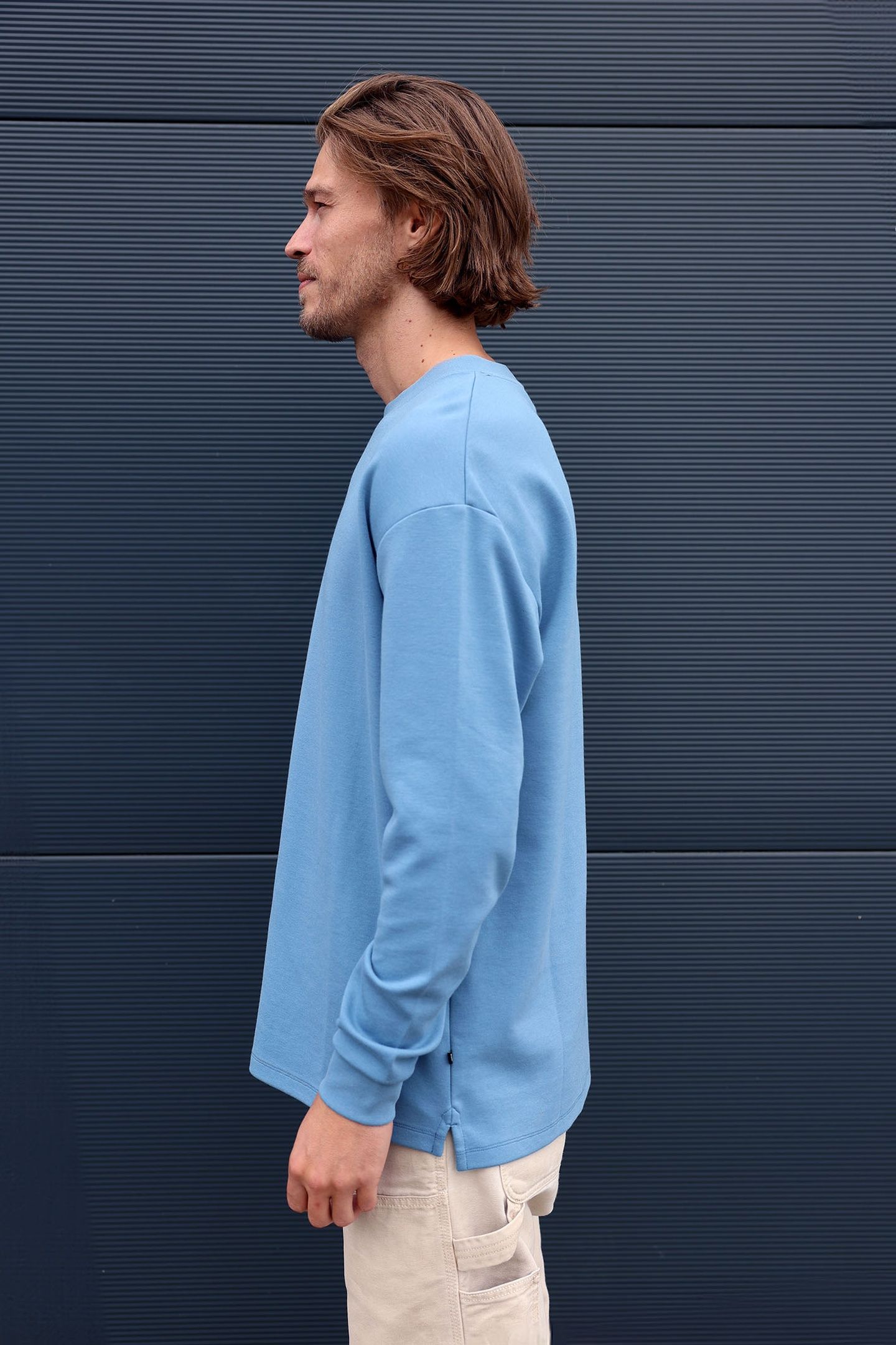 LONG SLEEVE LUXURY DRIP ICE BLUE 2