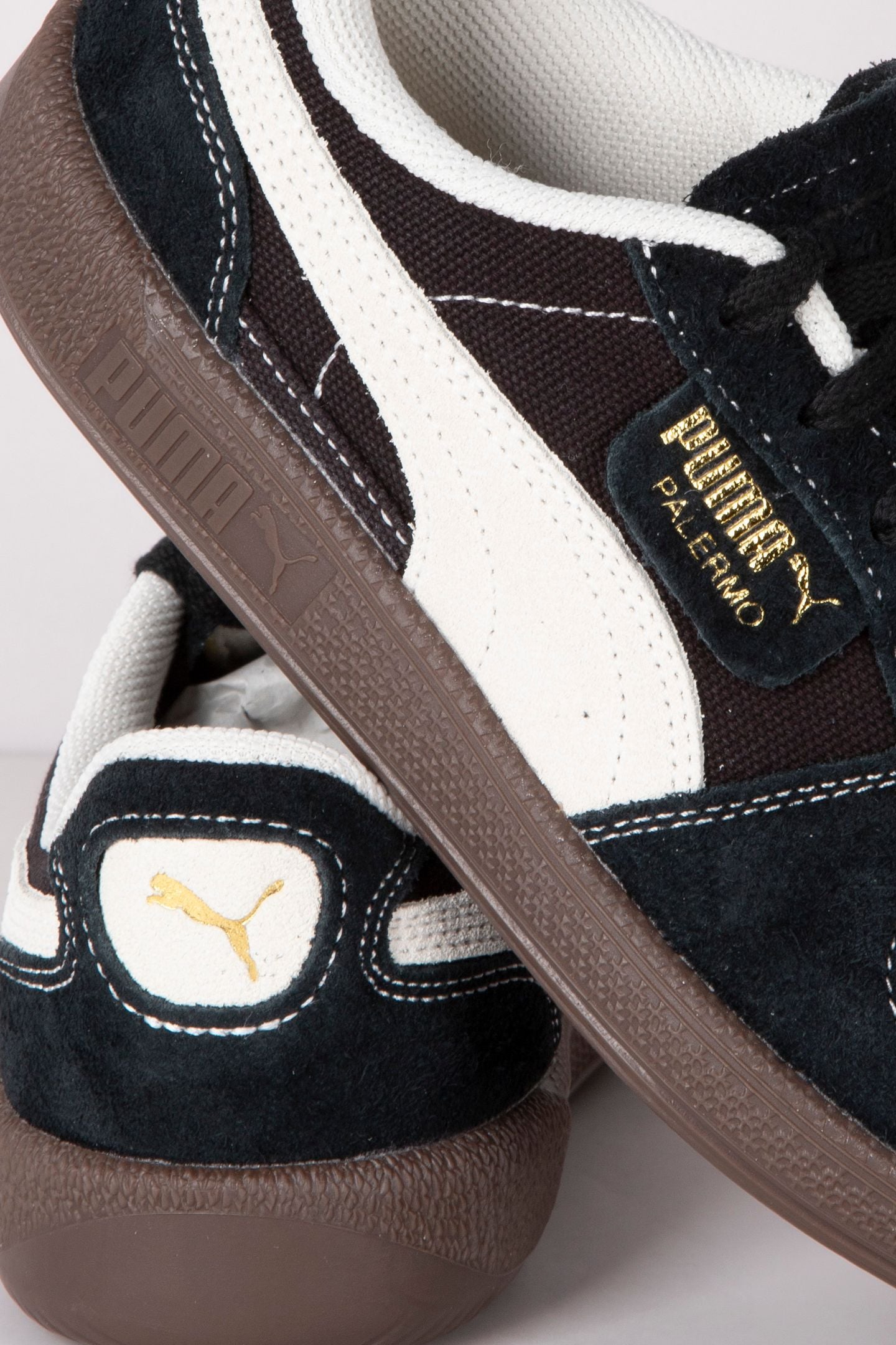 UNISEX PALERMO VINTAGE JUNIOR BLACK-FROSTED IVORY-GOLD 3
