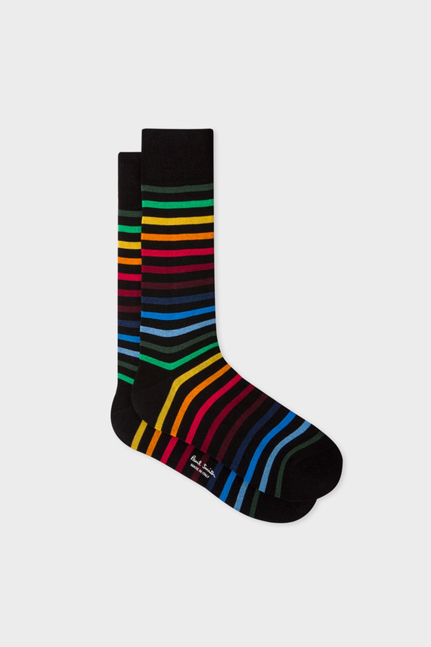 MEN SOCK NEO RAINBOW BLACK 3