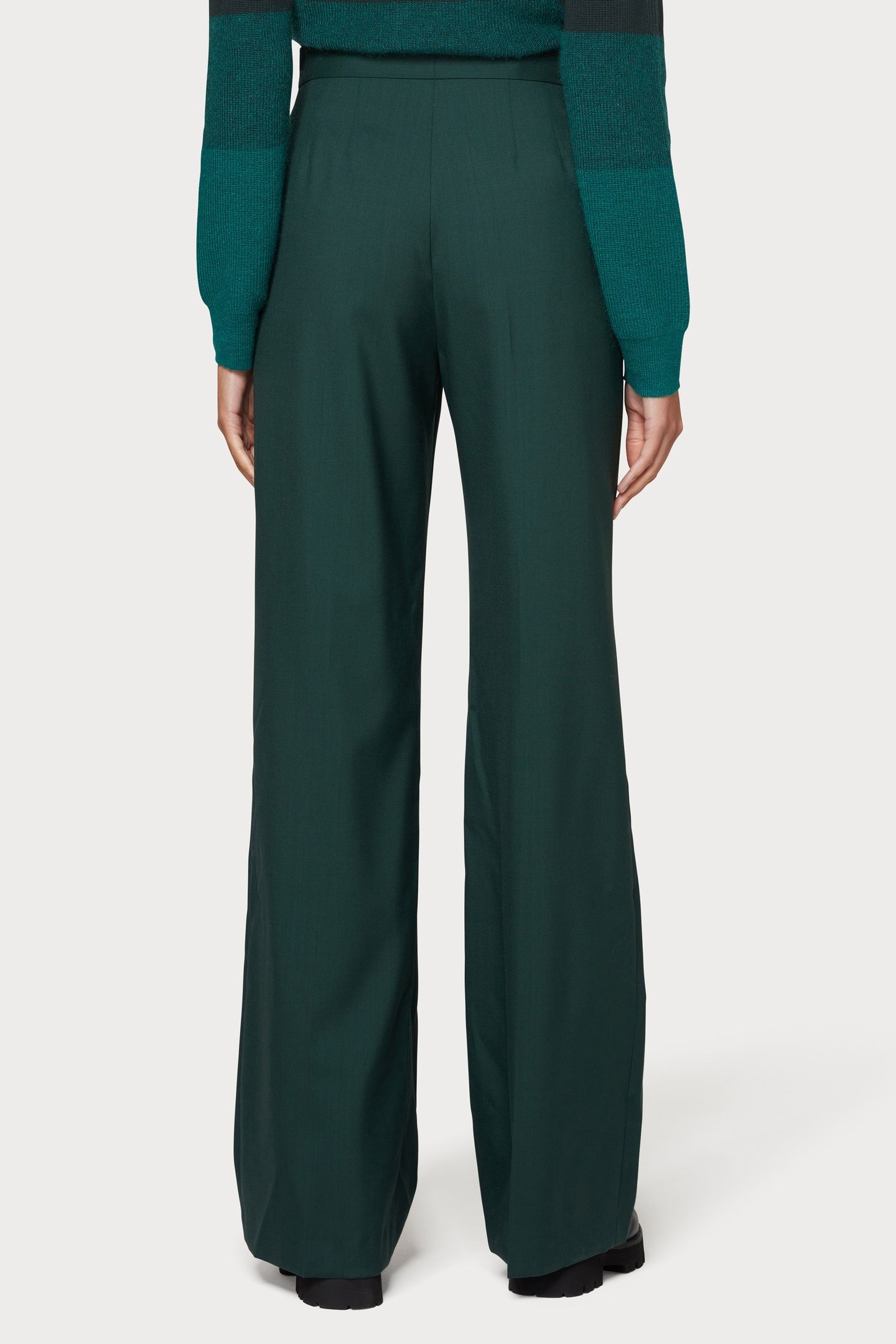 WOMENS TROUSERS BOTTLE GREEN 5