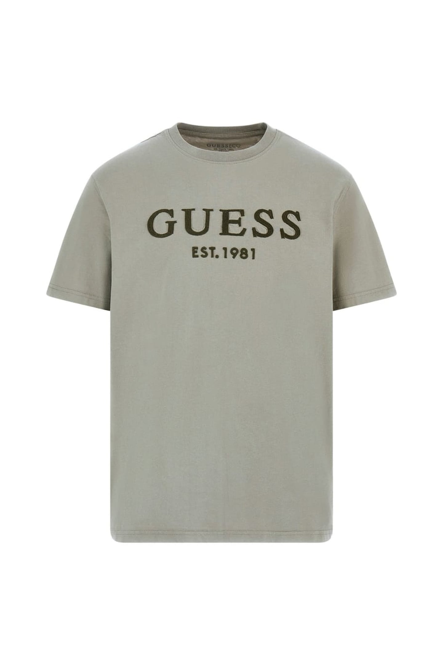 SS CN GUESS BOX LOGO MOSSY GREEN 5