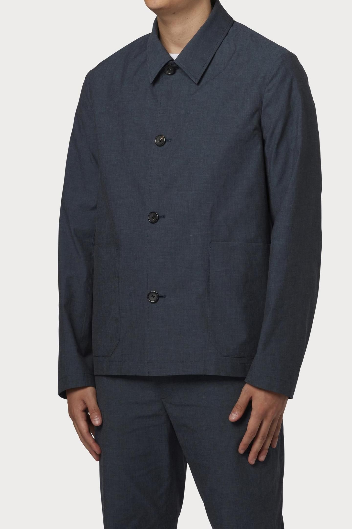 MENS JACKET PETROL BLUE 1
