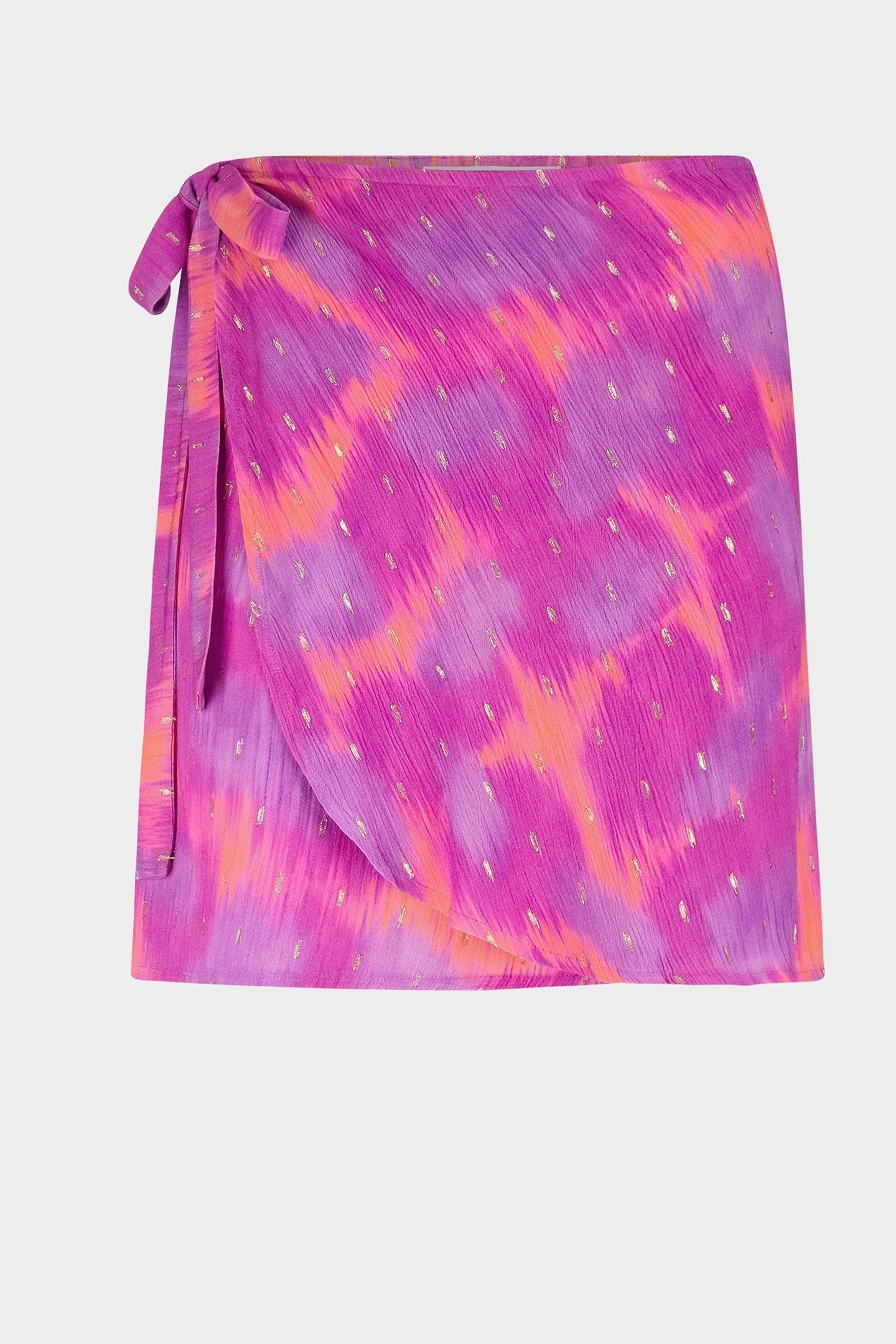 CHERYL WRAP SKIRT PINK 3