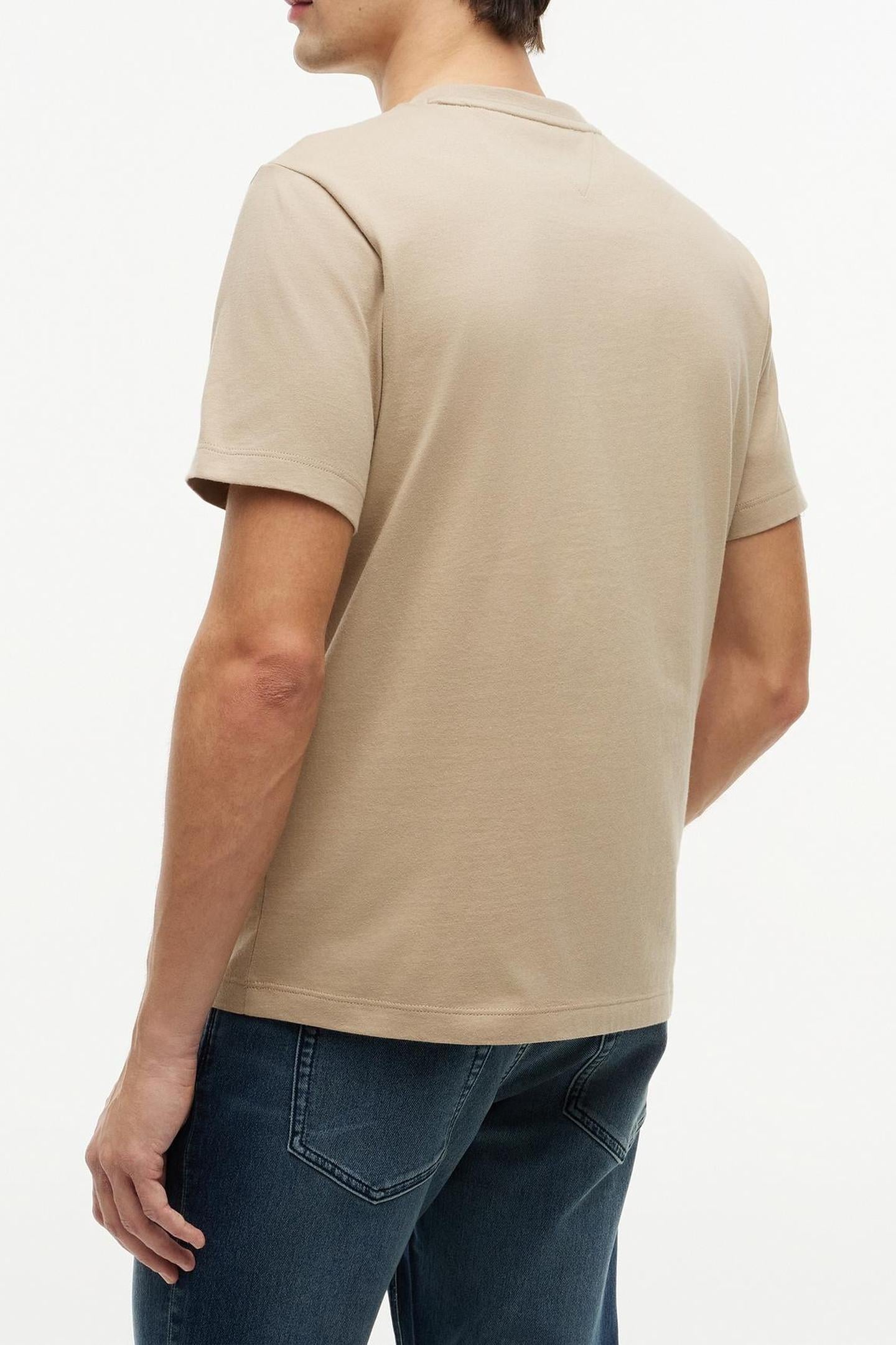 FLAG EMBROIDERY T-SHIRT BATIQUE KHAKI 3