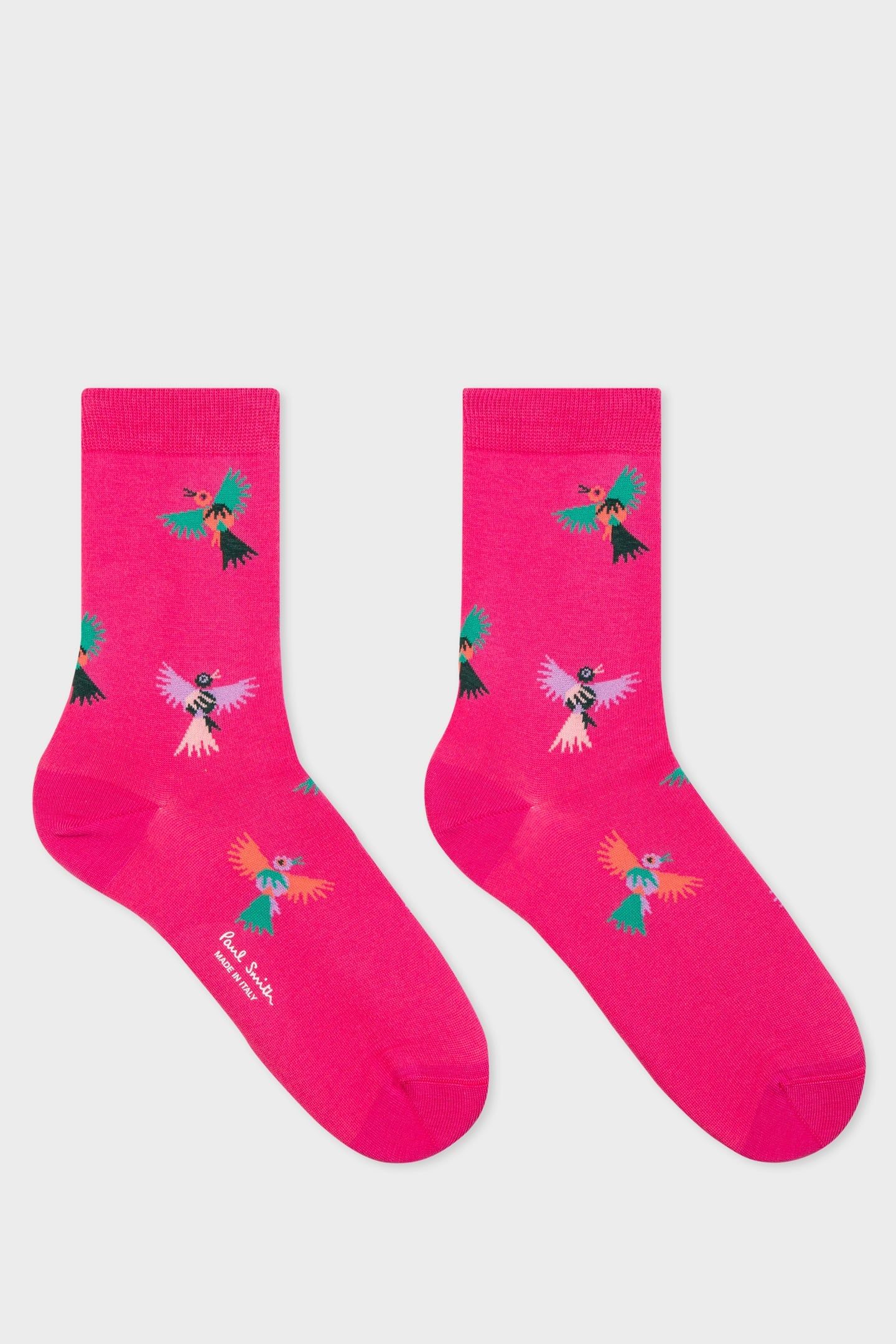 WOMEN SOCK WENDY BIRD FUCHSIA 5