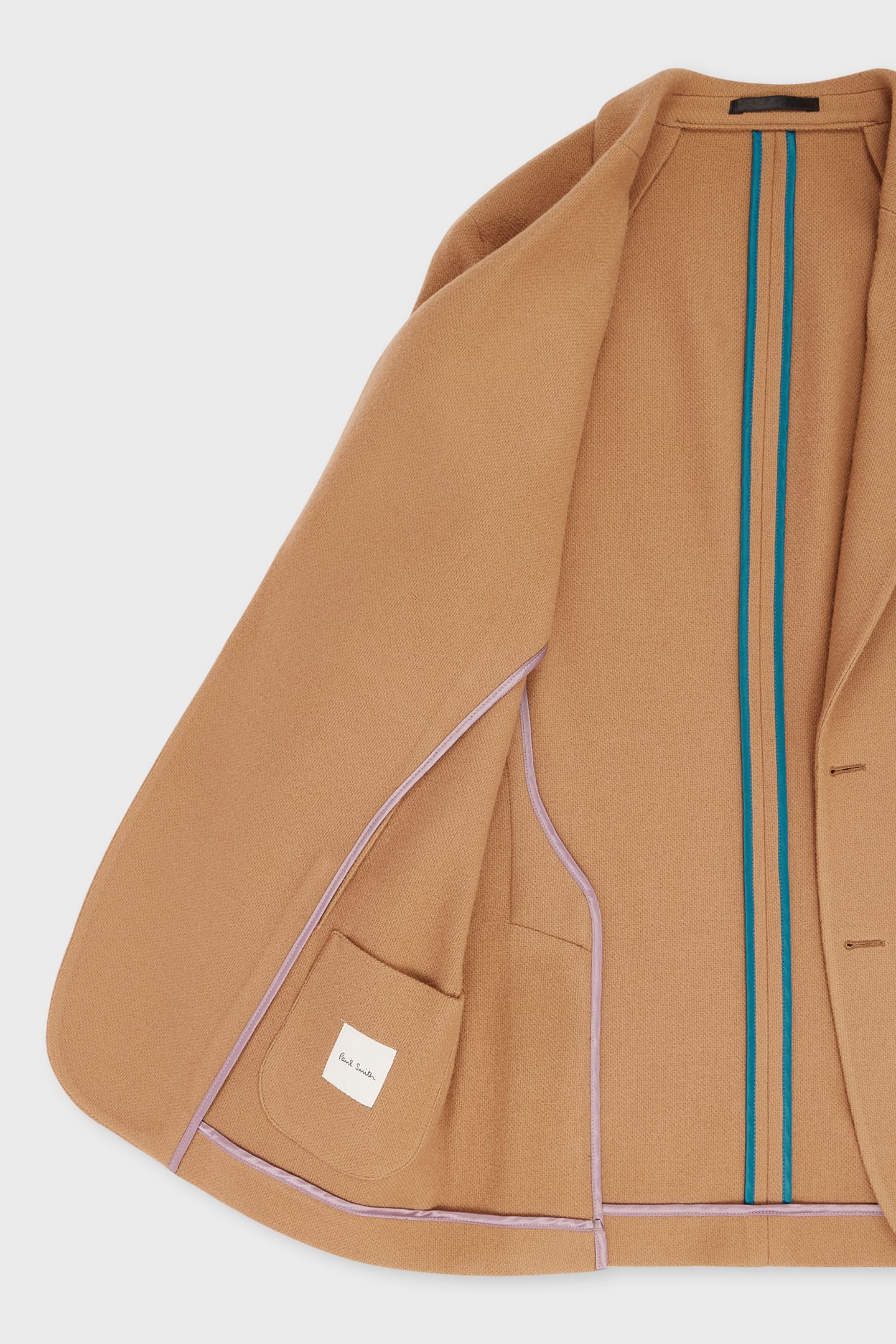 MENS 2 BUTTON JACKET CAMEL 3