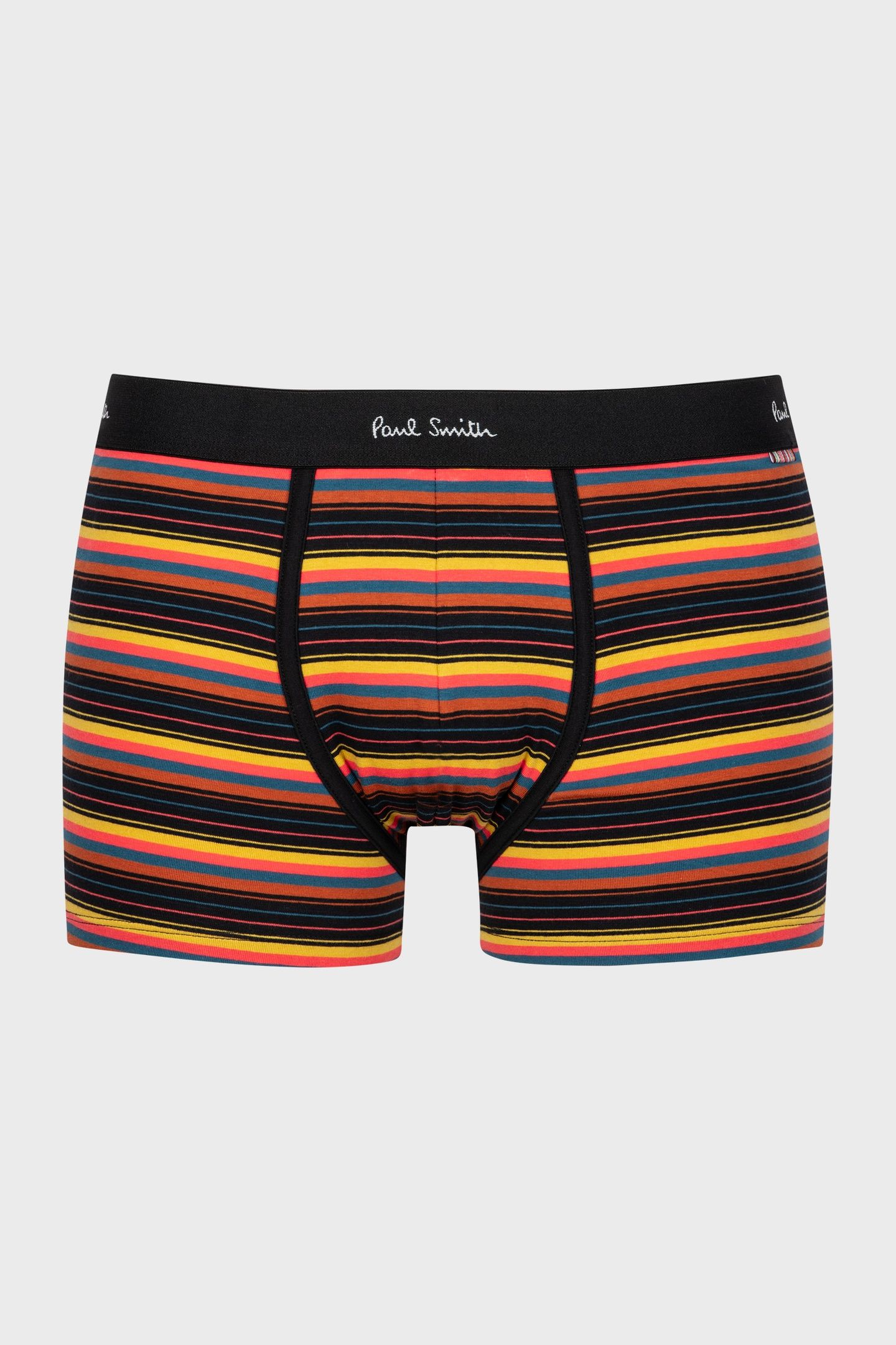 MEN TRUNK ANDY BRGHT STRP BLACK 2