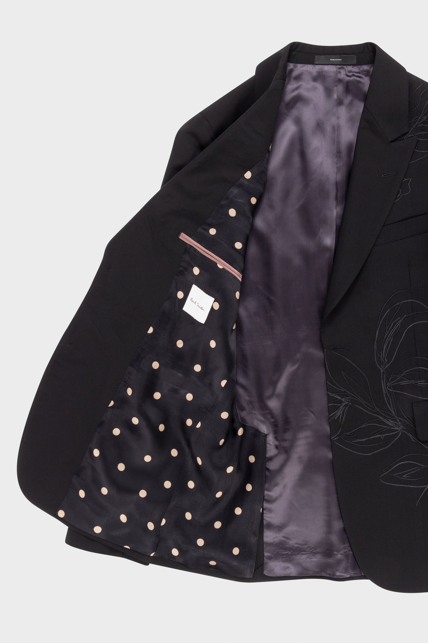 MENS 2 BTN JACKET BLACK 3