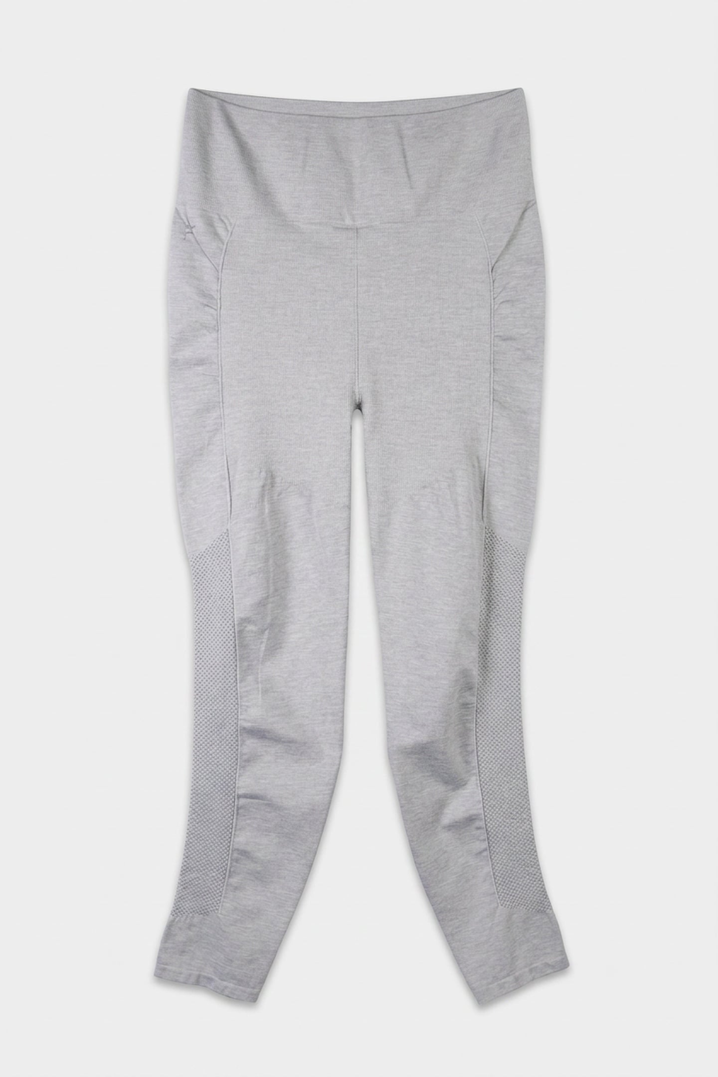 SYNC HIGH-WAISTED PERFORATED 7/8 LIGHT GREY HEATHER 3