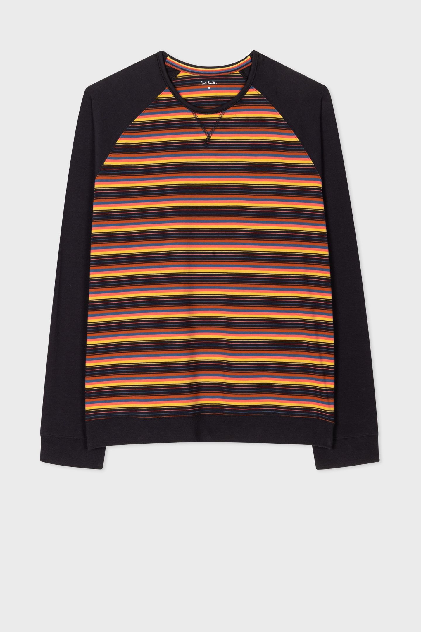 MEN L/S TOP ANDY BRT STRP ARTIST_STRIPE 5