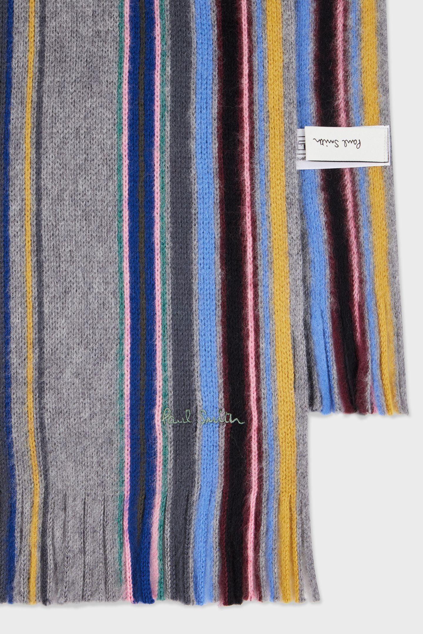 MEN SCARF DARCIE BRIGHT GREY 2