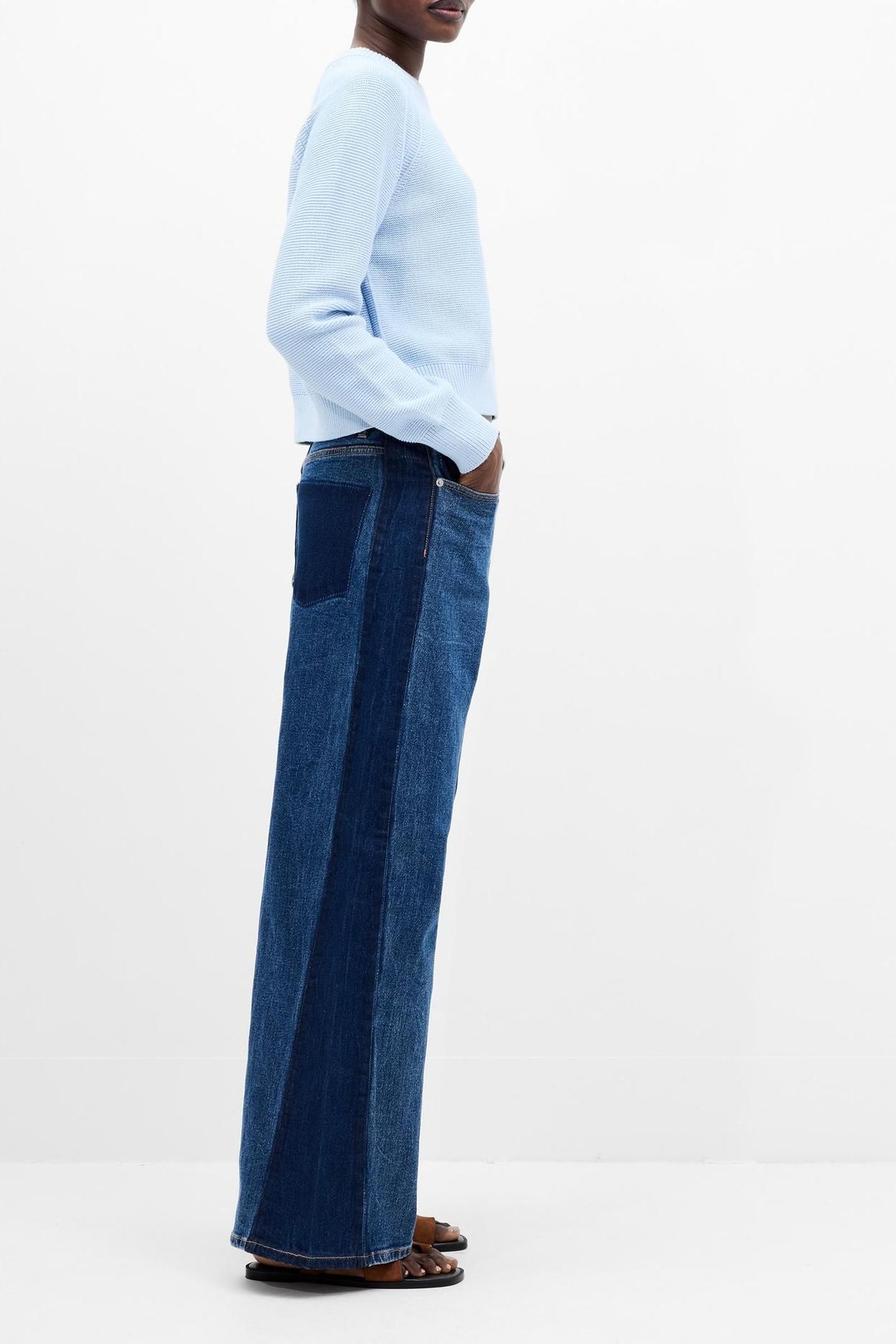 LILY MOZART CREW NK JUMPER ARCTIC BLUE ARCTIC BLUE 3