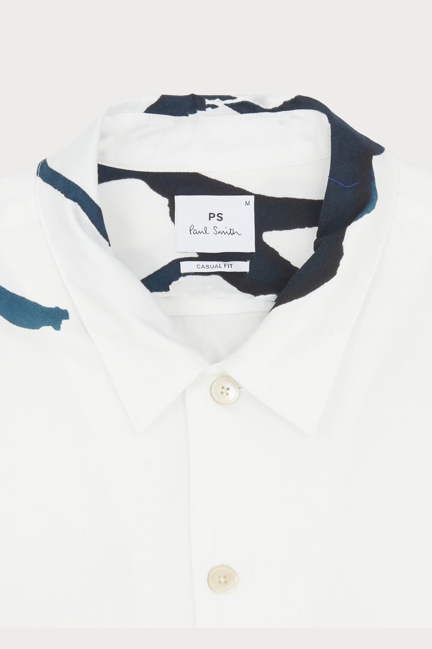 MENS SS CASUAL FIT SHIRT WHITE 3