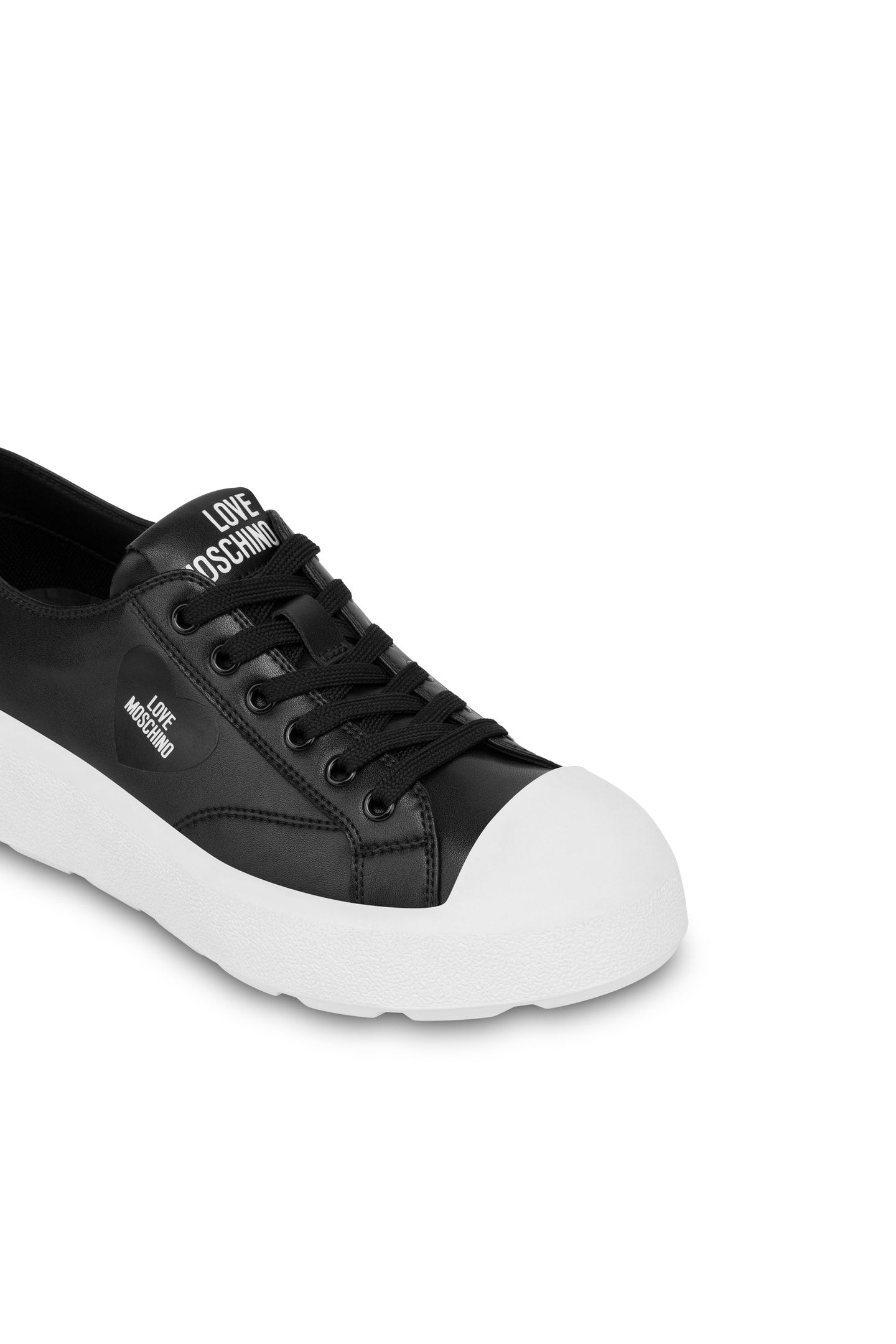 CALFSKIN SNEAKERS BLACK 3
