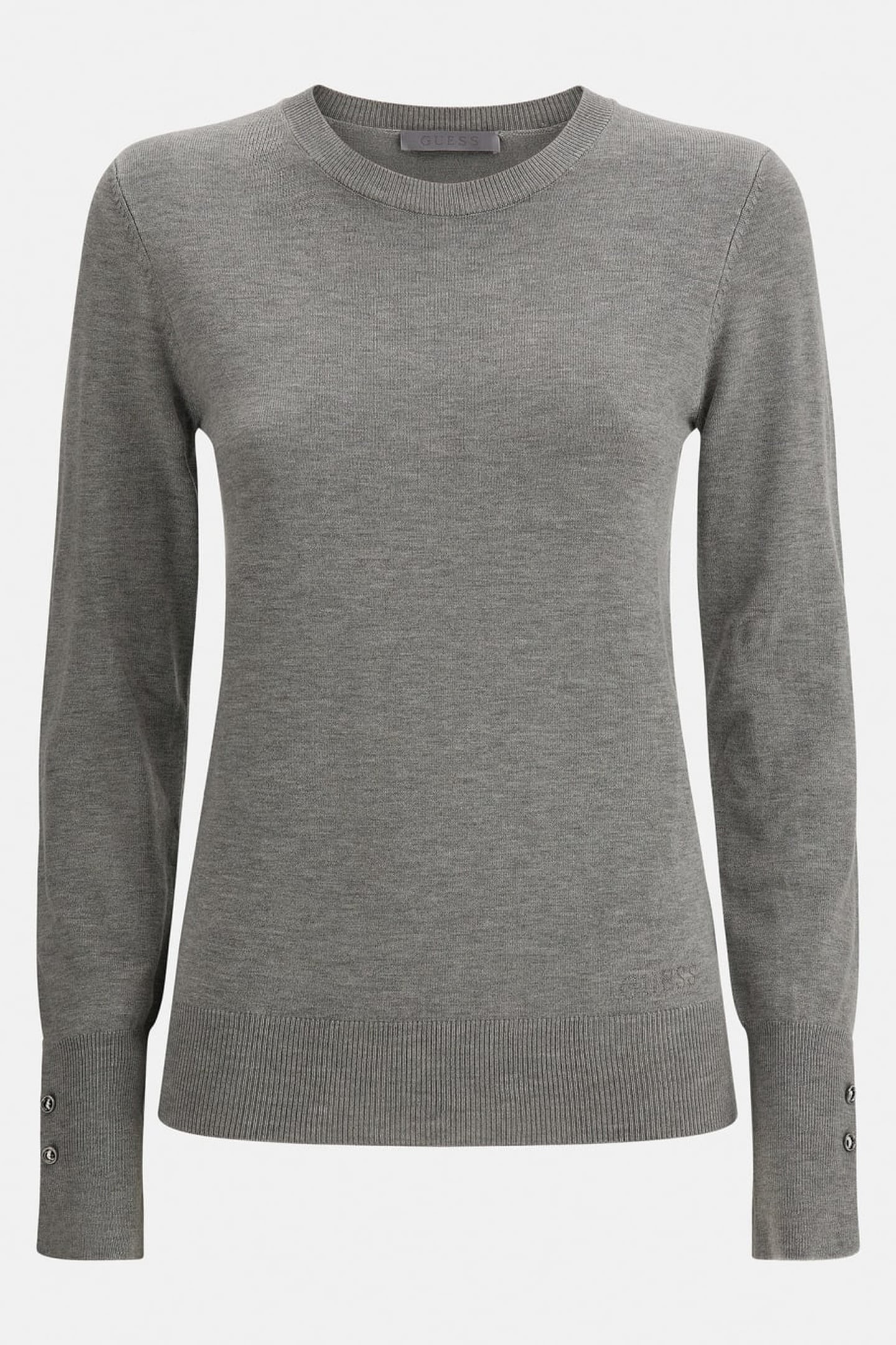ELINOR RN LS SWTR LIGHT STONE HEATHER 5