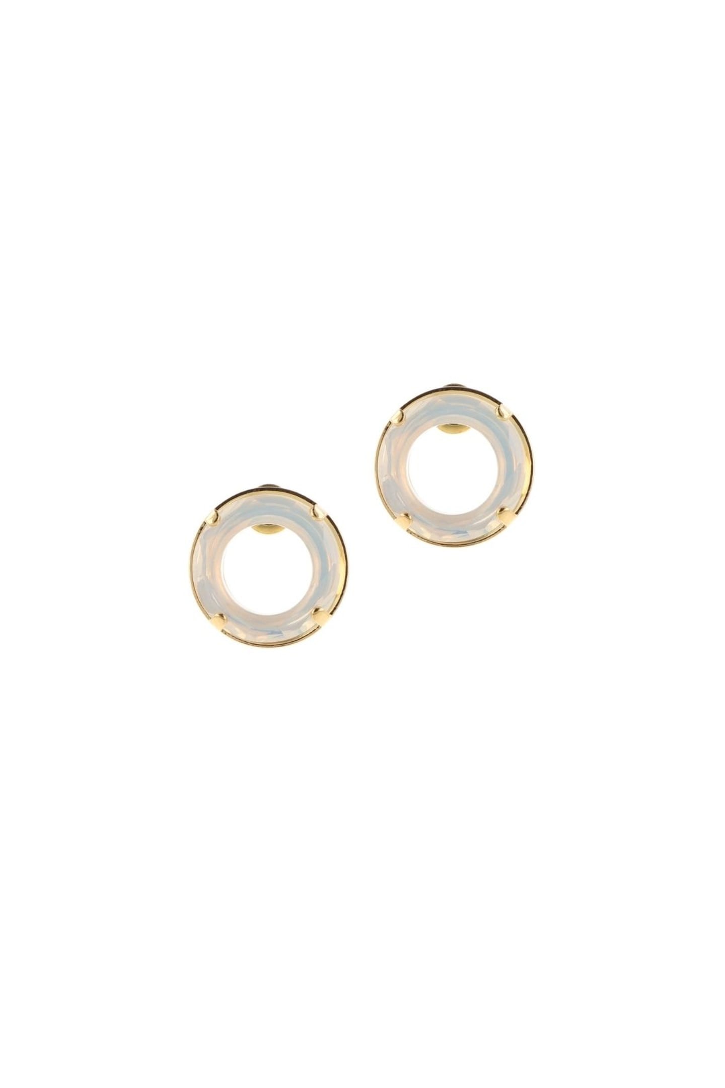 HALO EARPINS WHITE OPAL WHITE 2