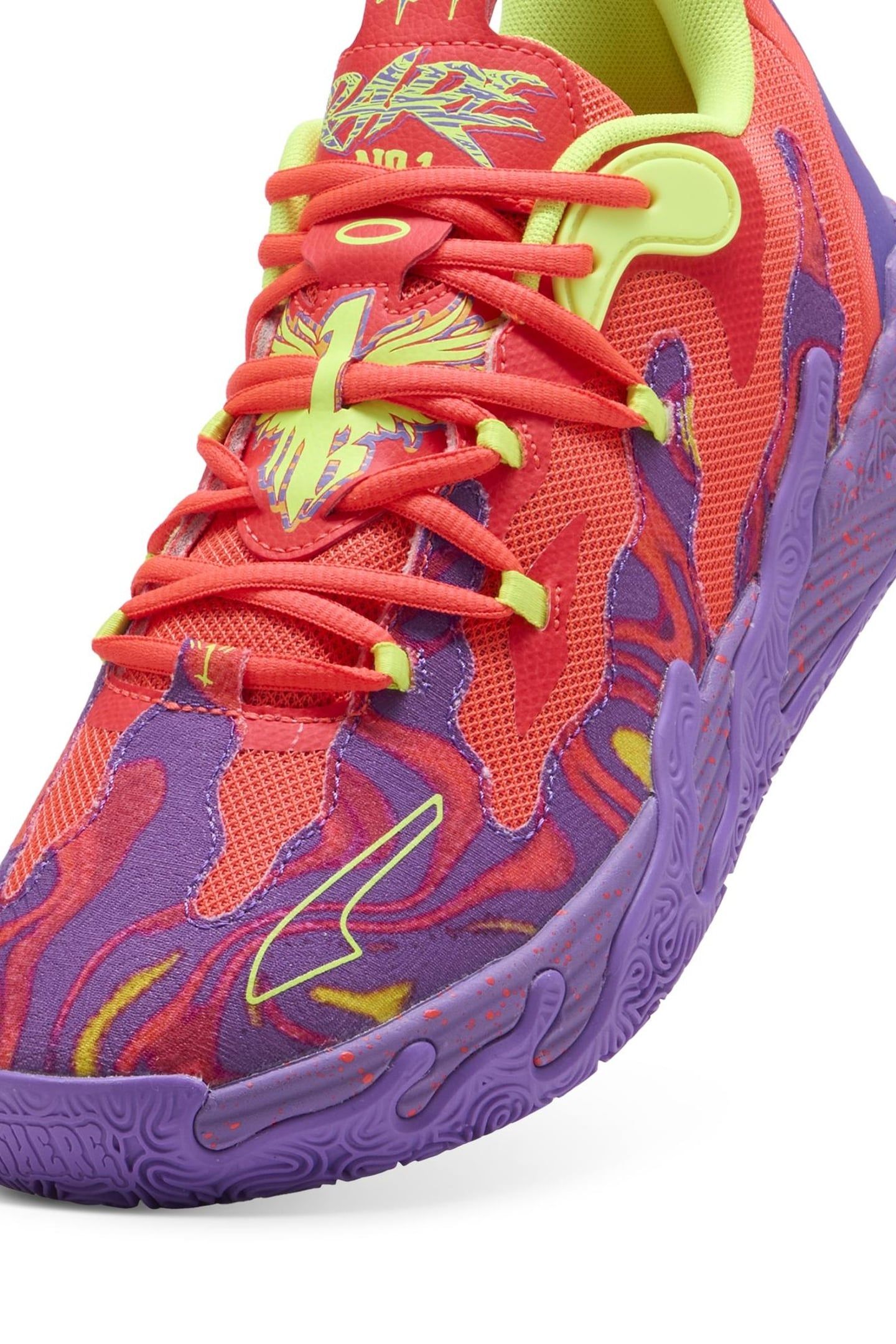 UNISEX MB.03 LO LAVA PURPLE GLIMMER-RED BLAST 5