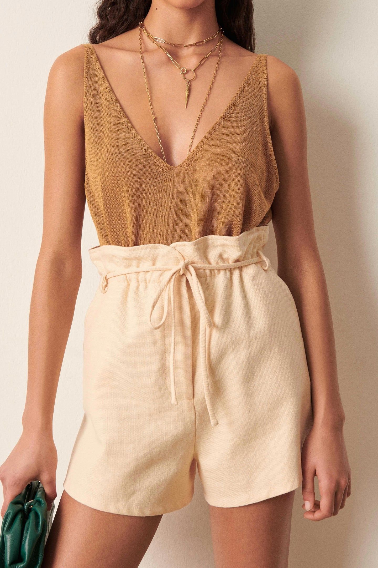 SHORTS ECRU 1