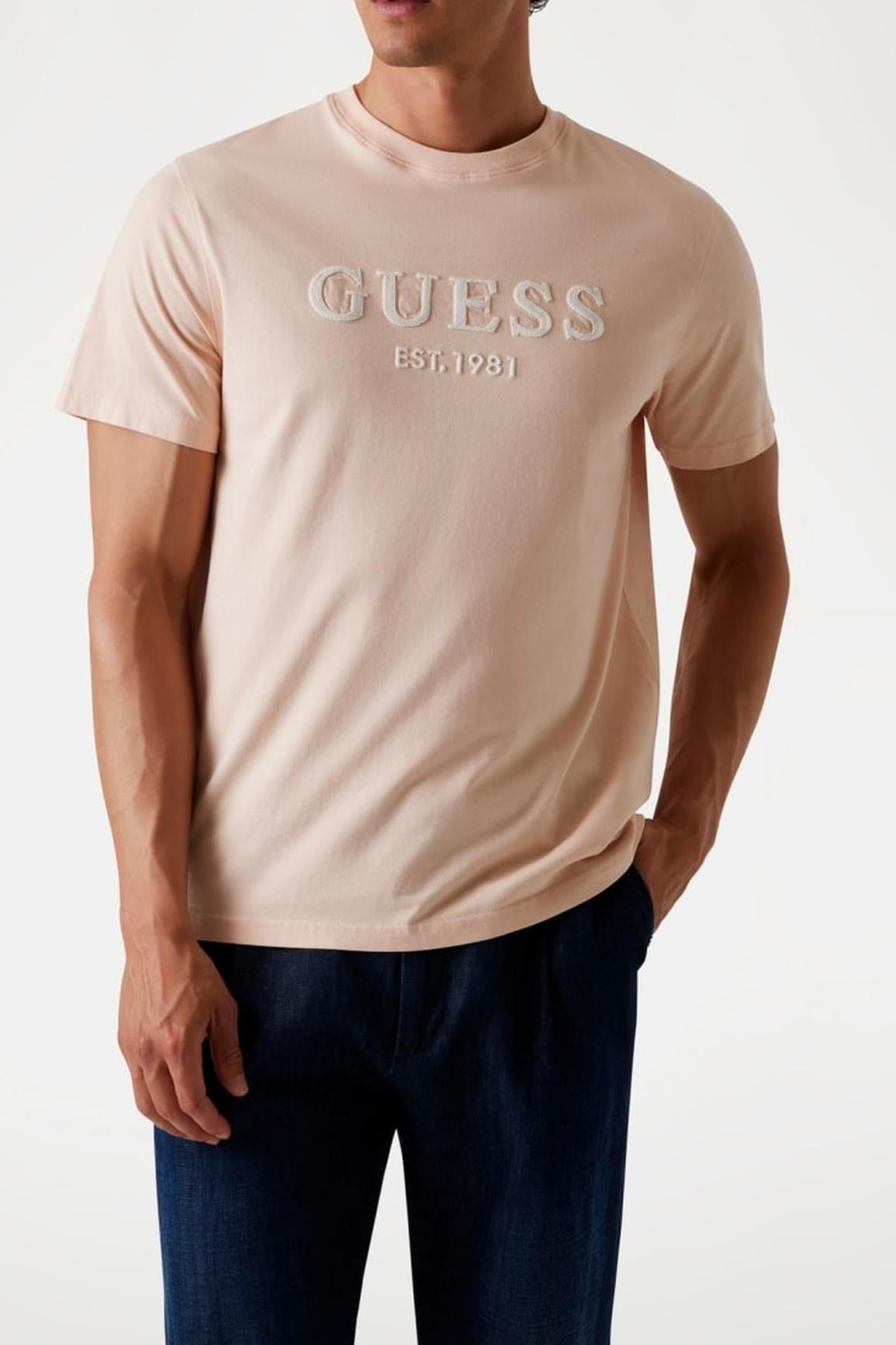 SS CN GUESS BOX LOGO BLISSFUL PINK 1