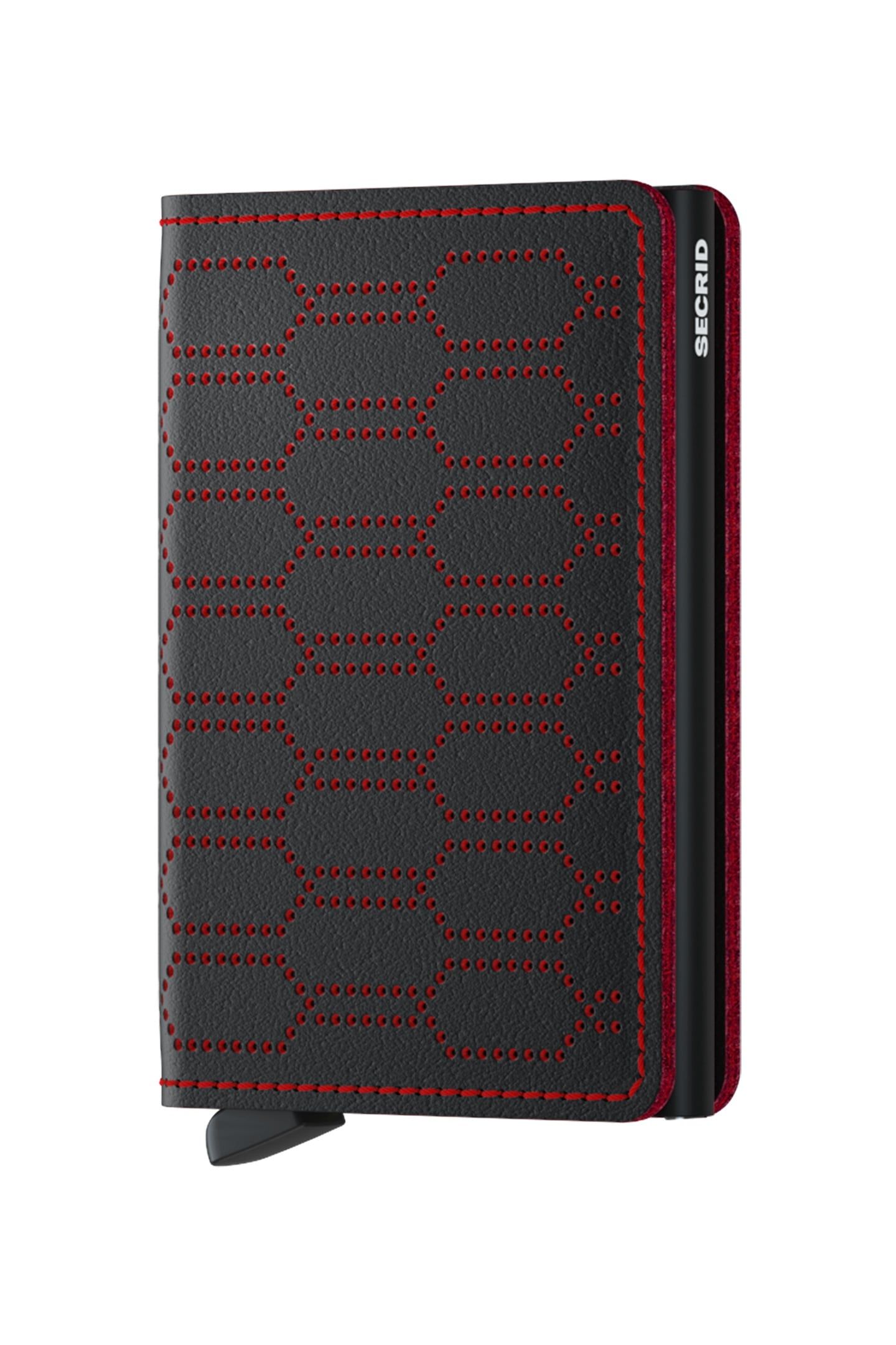 UNISEX SLIMWALLET FUEL BLACK-RED 1