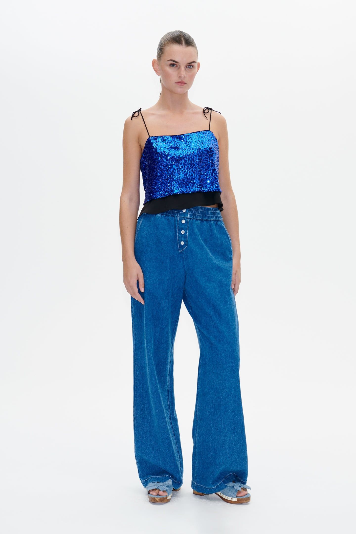 JOVANA TOP BLUING SEQUINS 1