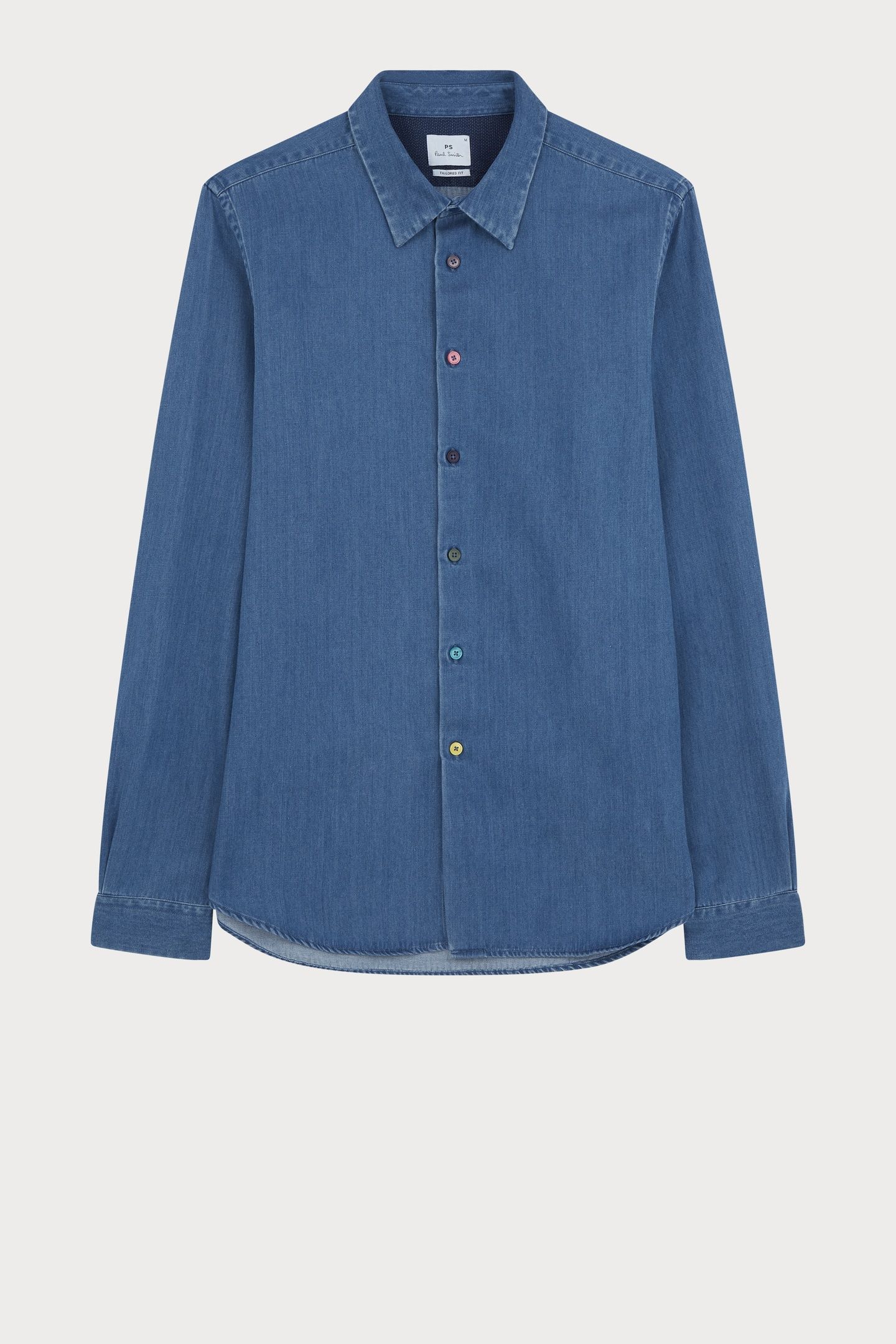MENS SHIRT LS TAILORED FIT MEDIUM BASE 4