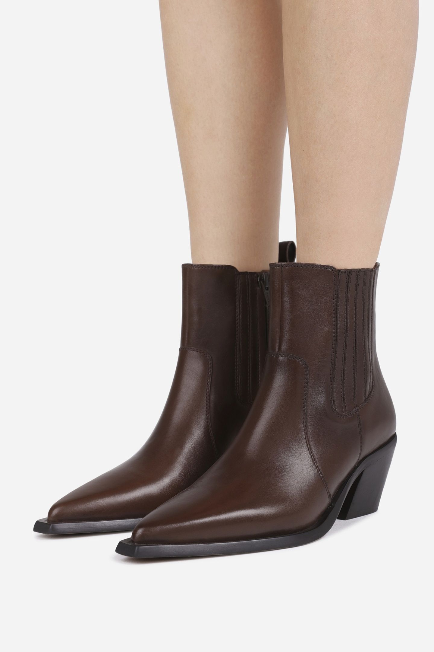 NEW-CLINT ANKLE BOOT COFFEE BEAN 2
