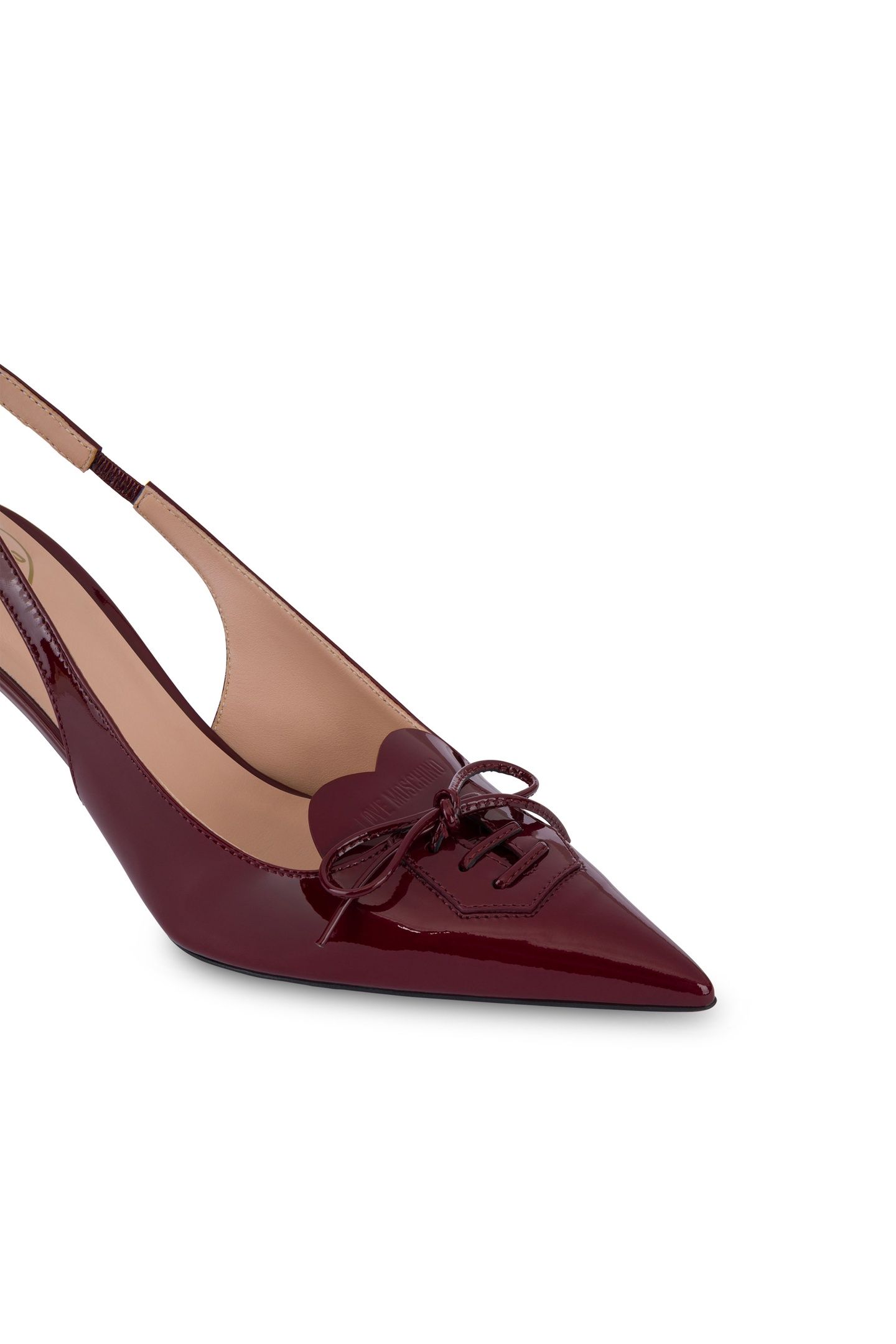 PATENT LEATHER SLINGBACKS RED 3