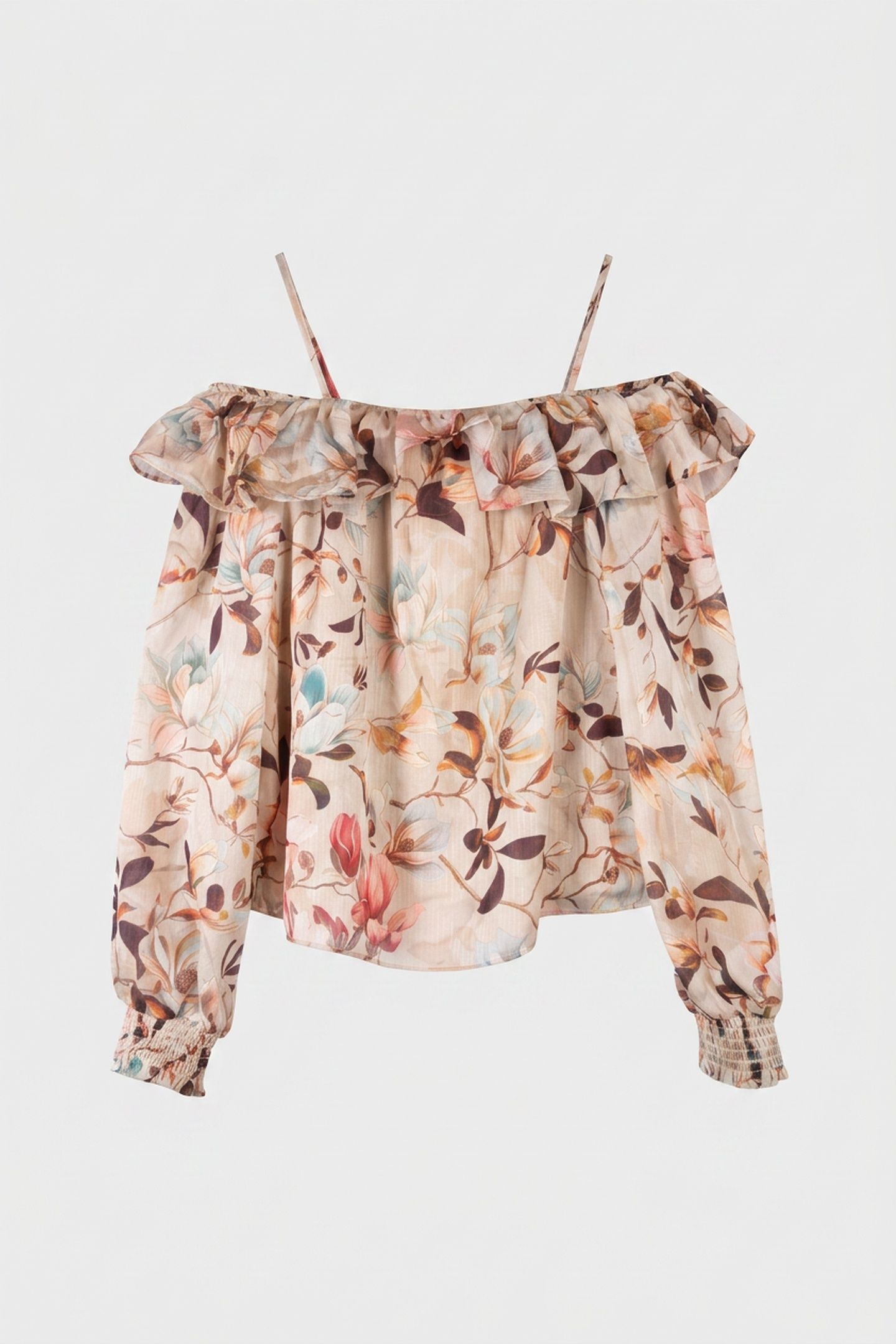 NEW OFF SHOULDER LUC NATURAL MAGNOLIA PRI 3