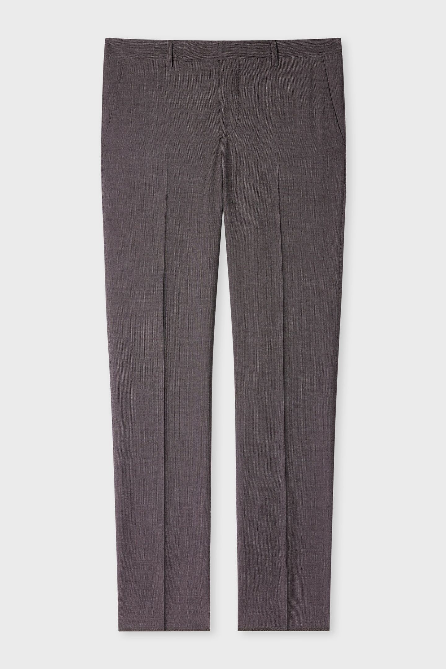 MENS TAILORED FIT 2 BUTTON SUIT CHOCOLATE 3