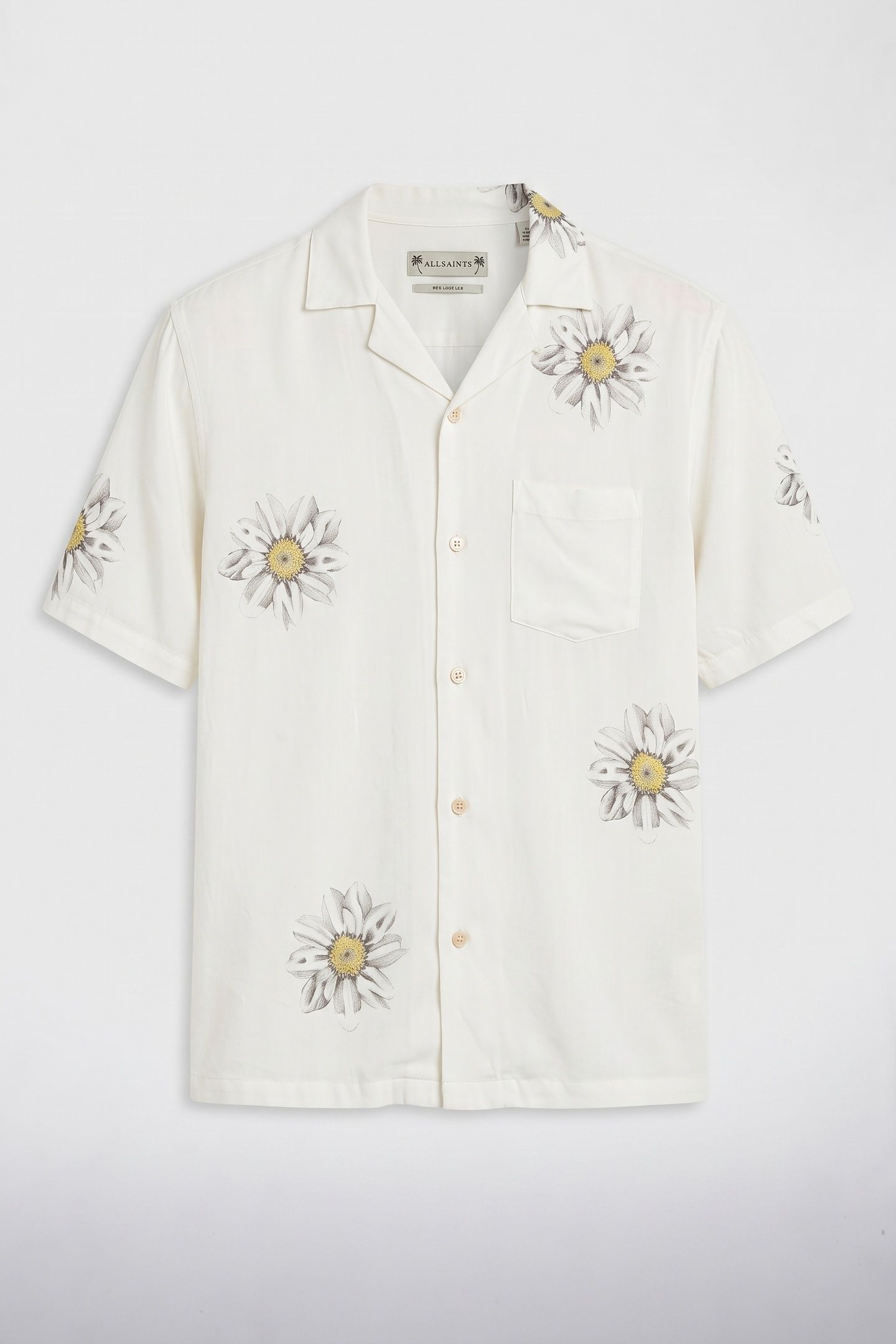 PETAL SS SHIRT ECRU WHITE 3