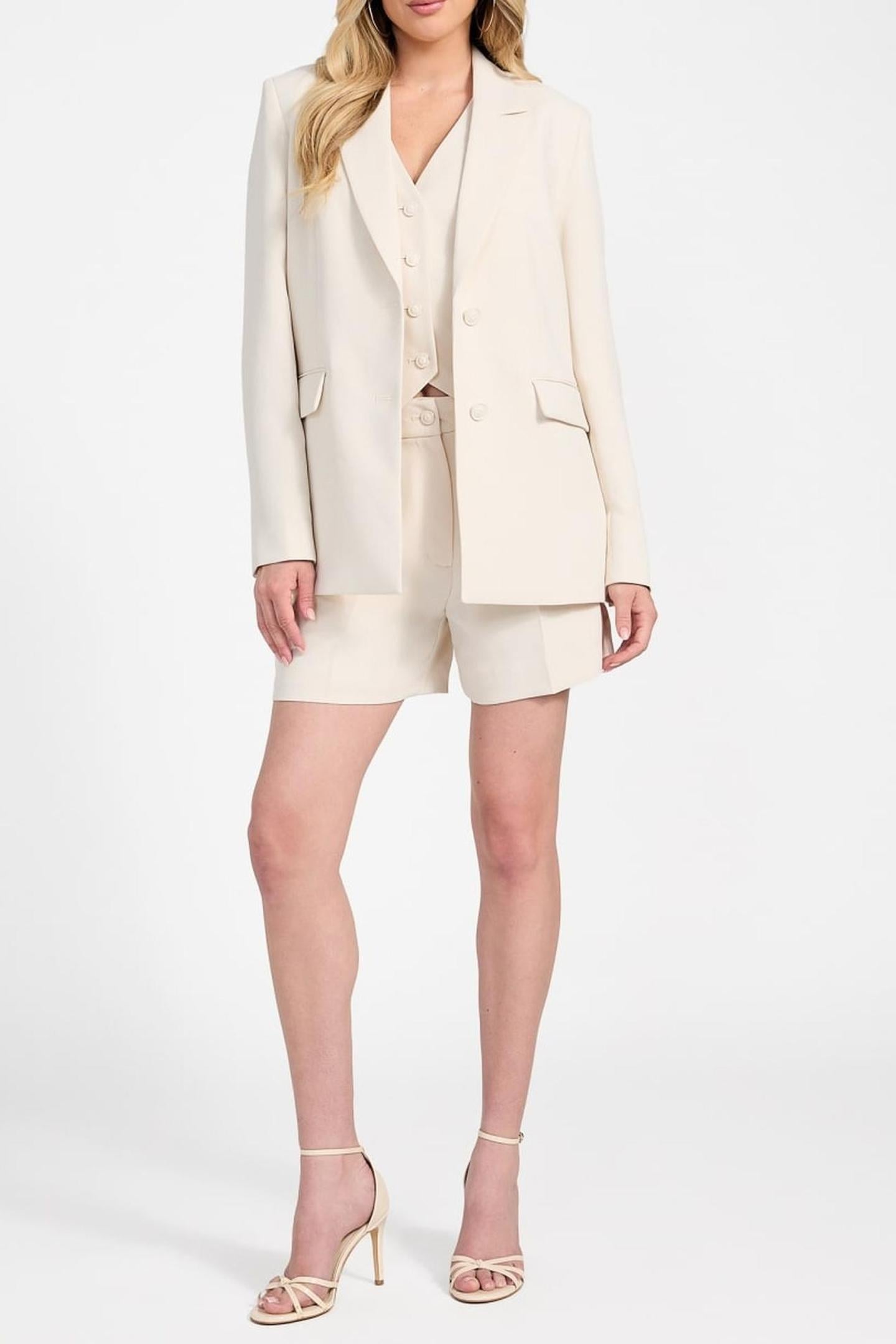 THEOLINE PLEATS PERF CREAM WHITE 1