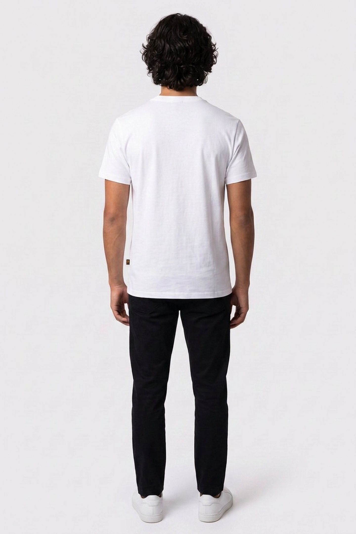 CHEST LOGO T-SHIRT WHITE 2