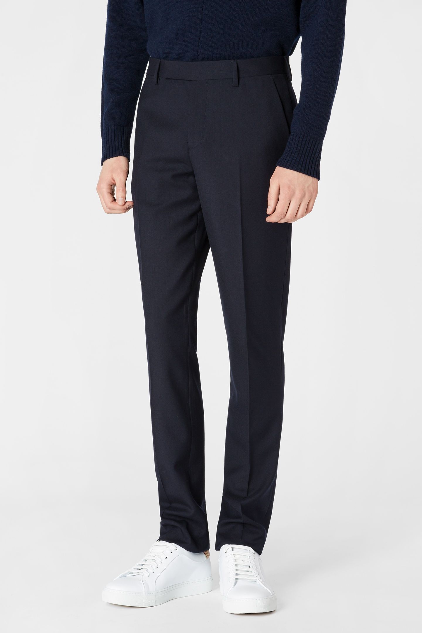 GENTS SLIM FIT TROUSER VERY DARK NAVY 1