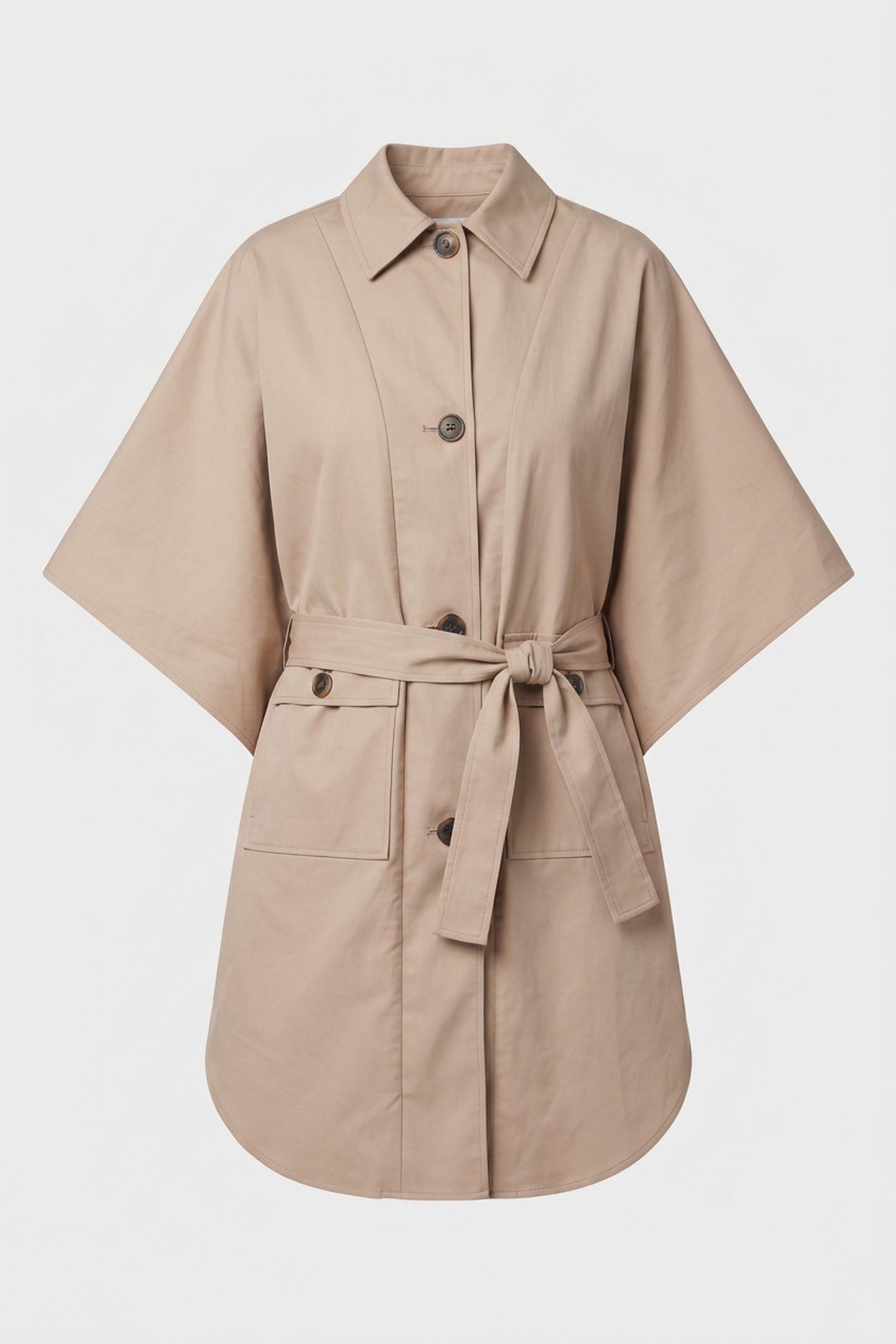 CINDY MAXI CAPE NATURAL ALMOND 3
