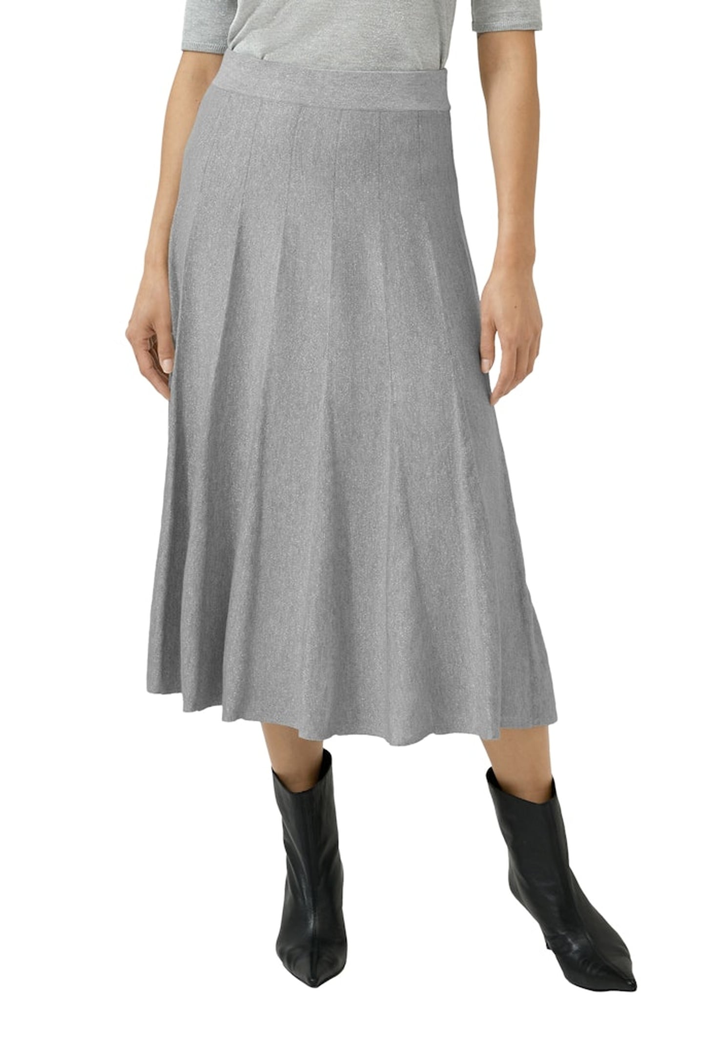 S.OLIVER SKIRTS GREY/BLACK 1