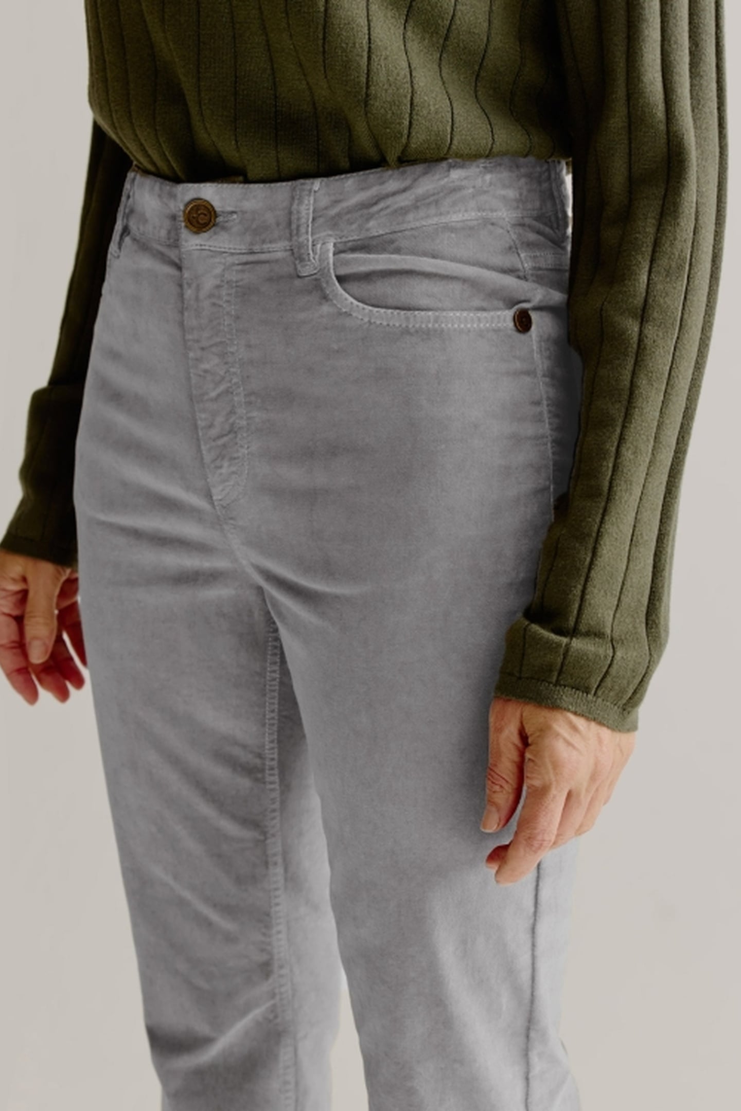 ALESSANDRO PANTS STEEL GREY 5