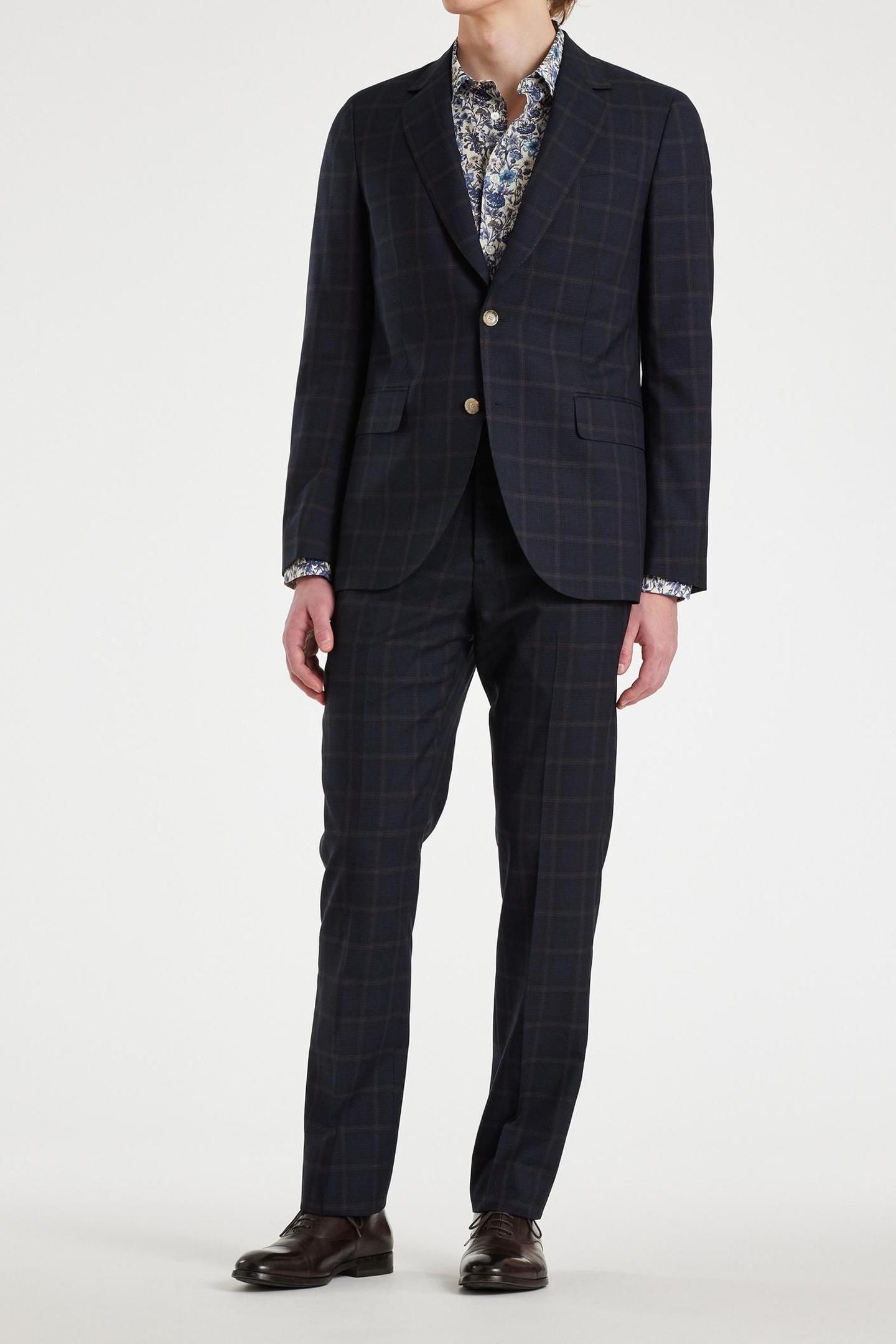 MENS 2 BUTTON SUIT NAVY 3