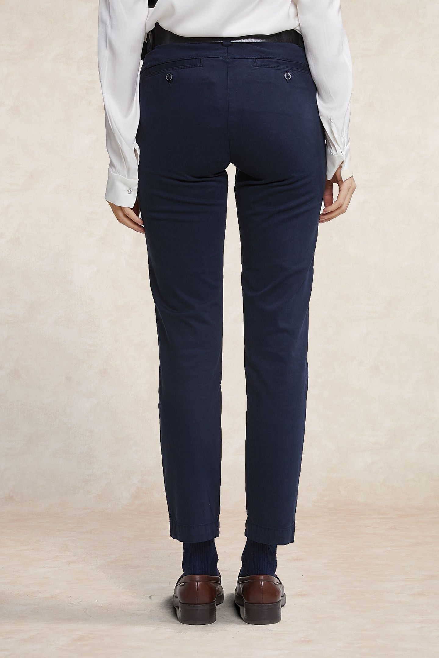 BASIC CHINO PANTS NAVY 2