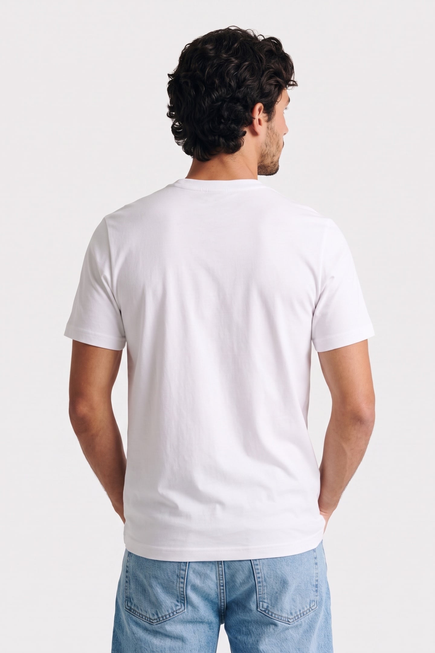 UNISEX SPORTSWEAR ADIDAS SPORTSWEAR LOUNGE TEE WHITE 4