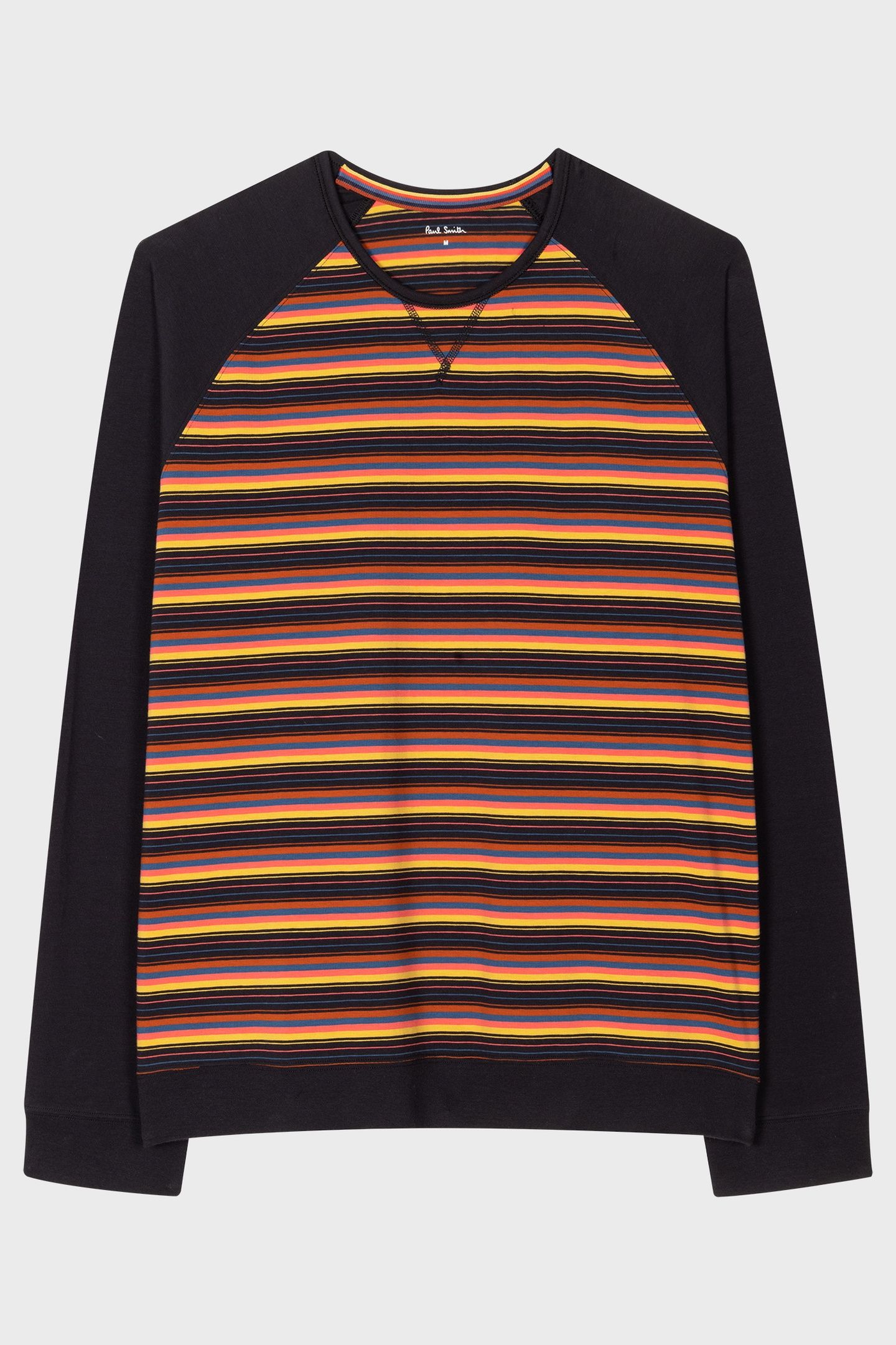 MEN L/S TOP ANDY BRT STRP ARTIST_STRIPE 7