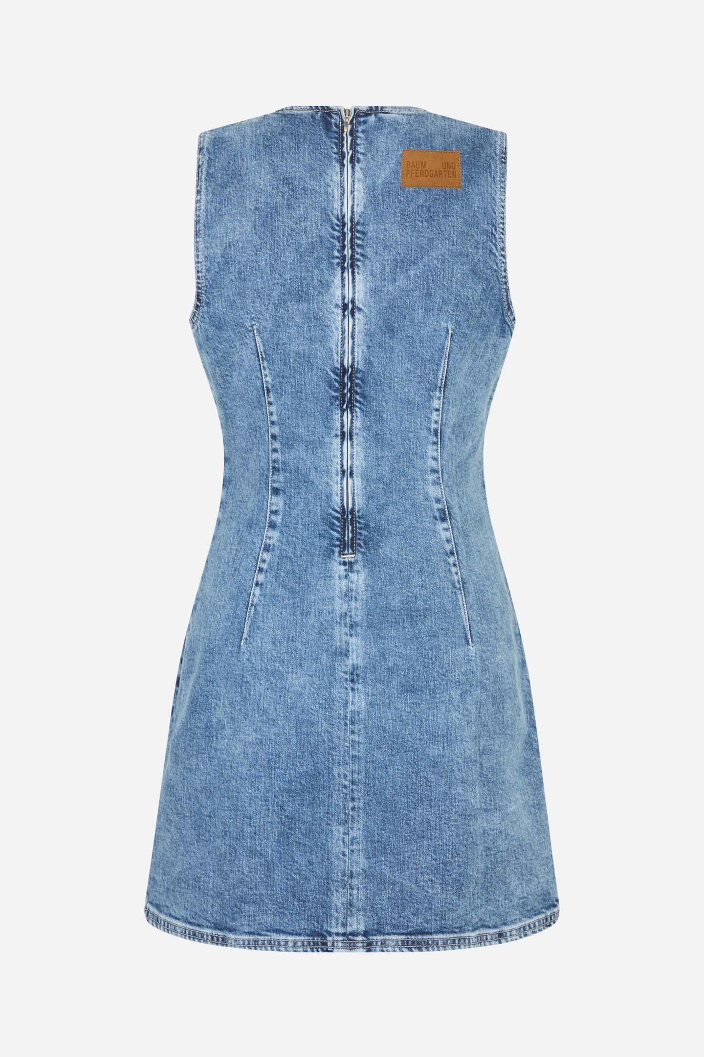 AJKI DRESS LIGHT DENIM WASH 5
