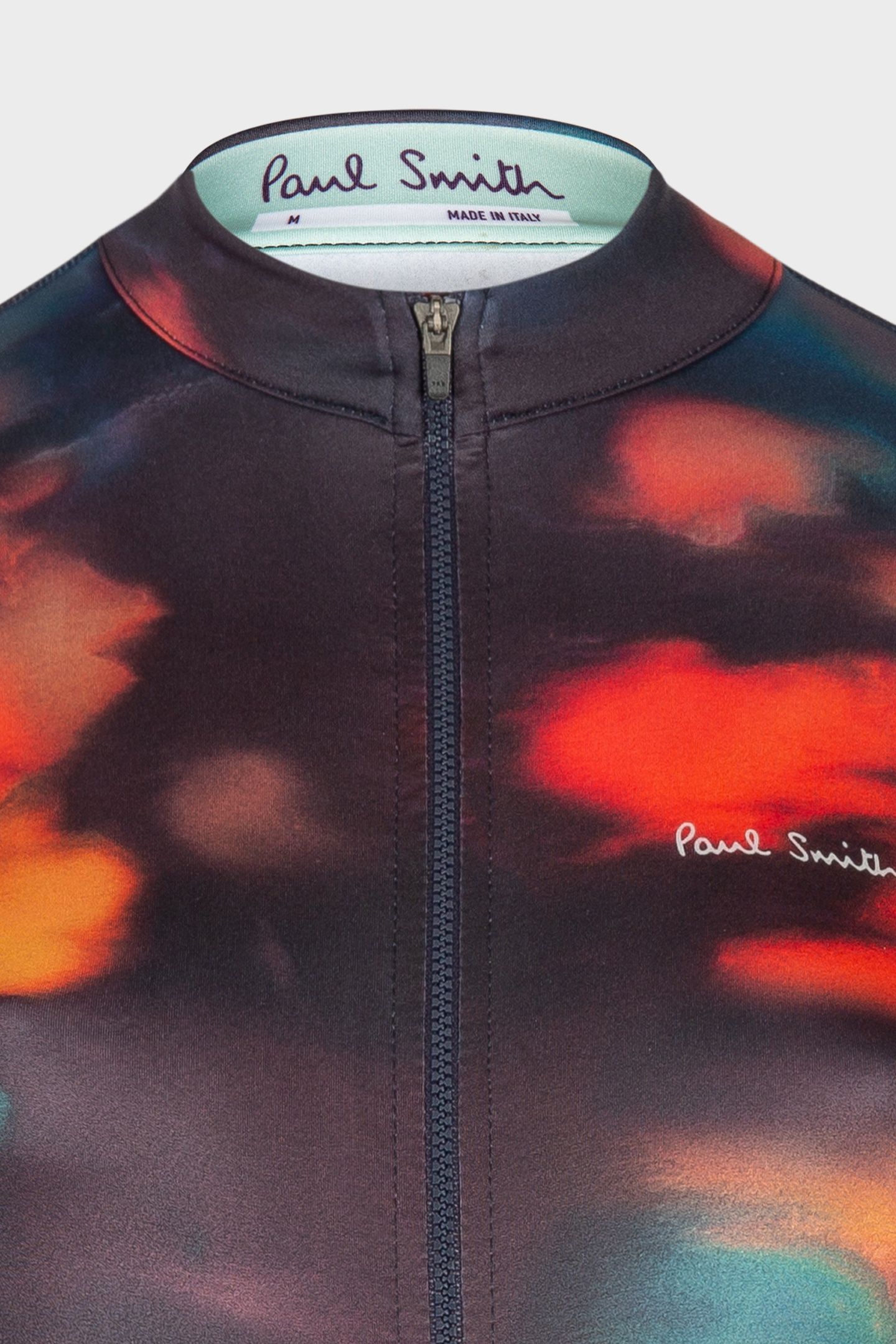 WOMENS CYCLE JERSEY L/S INK SPILL BLACK 10