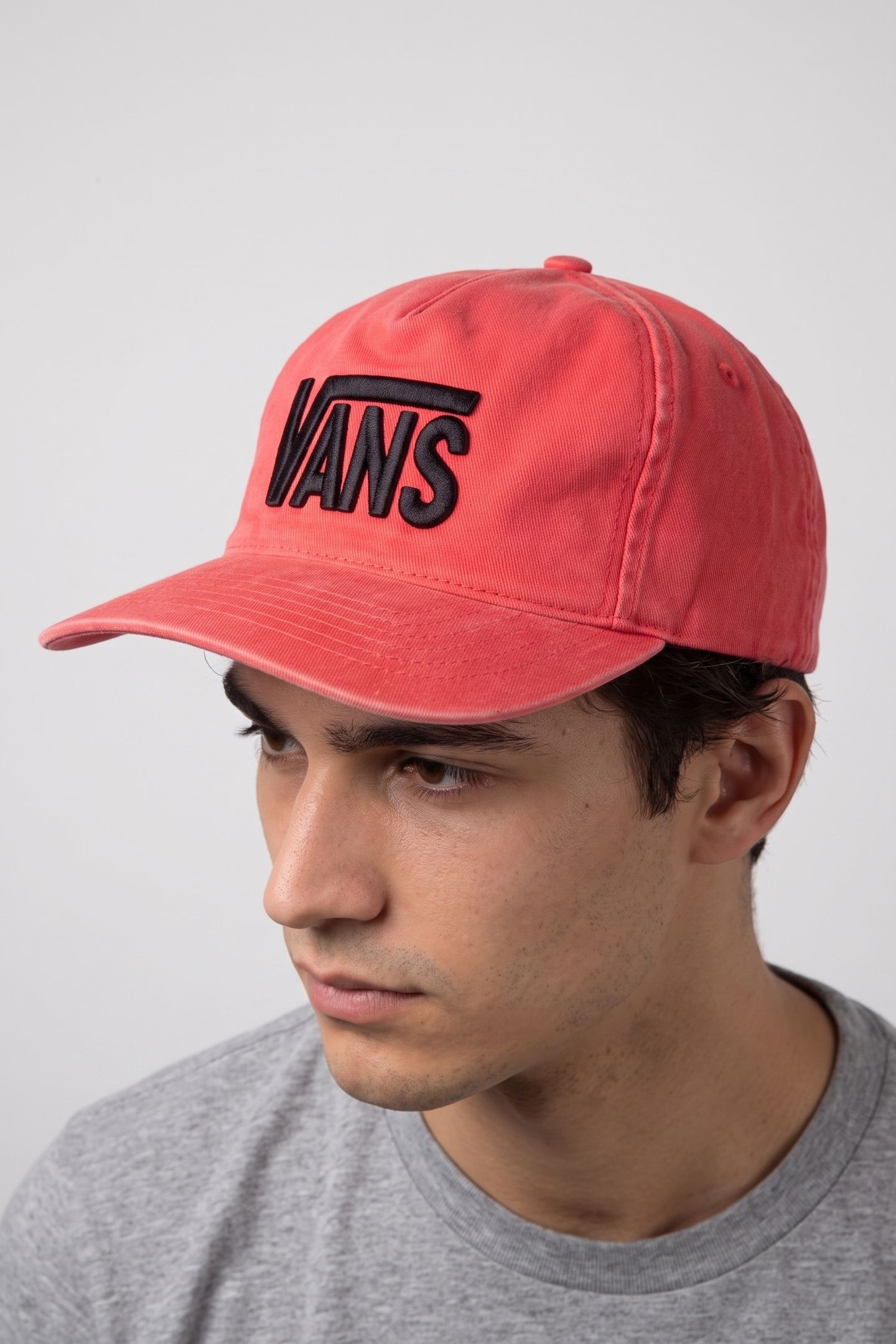 UNISEX STRETCH LOGO SNAPBACK RED 1
