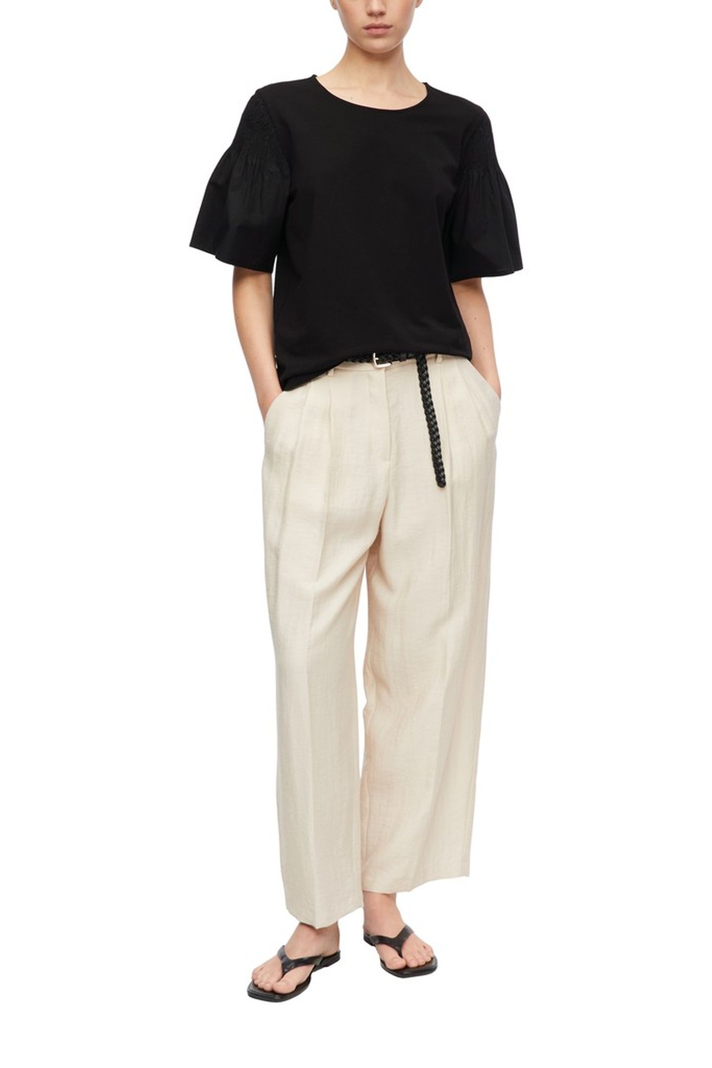COMMA PANTS GREY/BLACK 2
