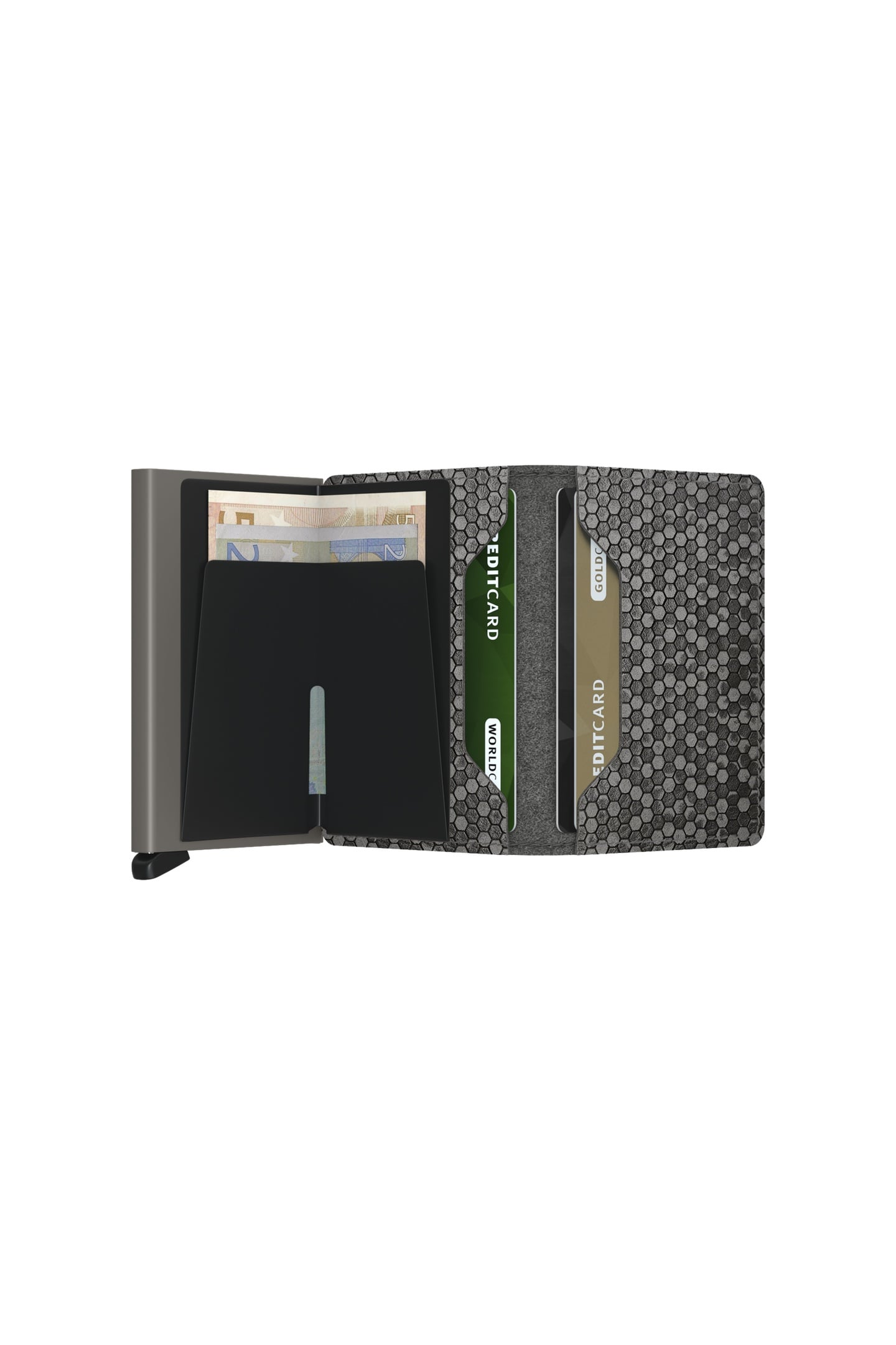 UNISEX SLIMWALLET HEXAGON GREY 4